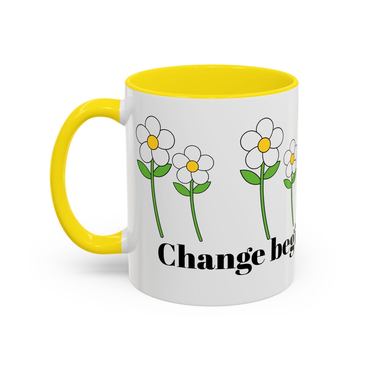 Accent Daisy Coffee Mug