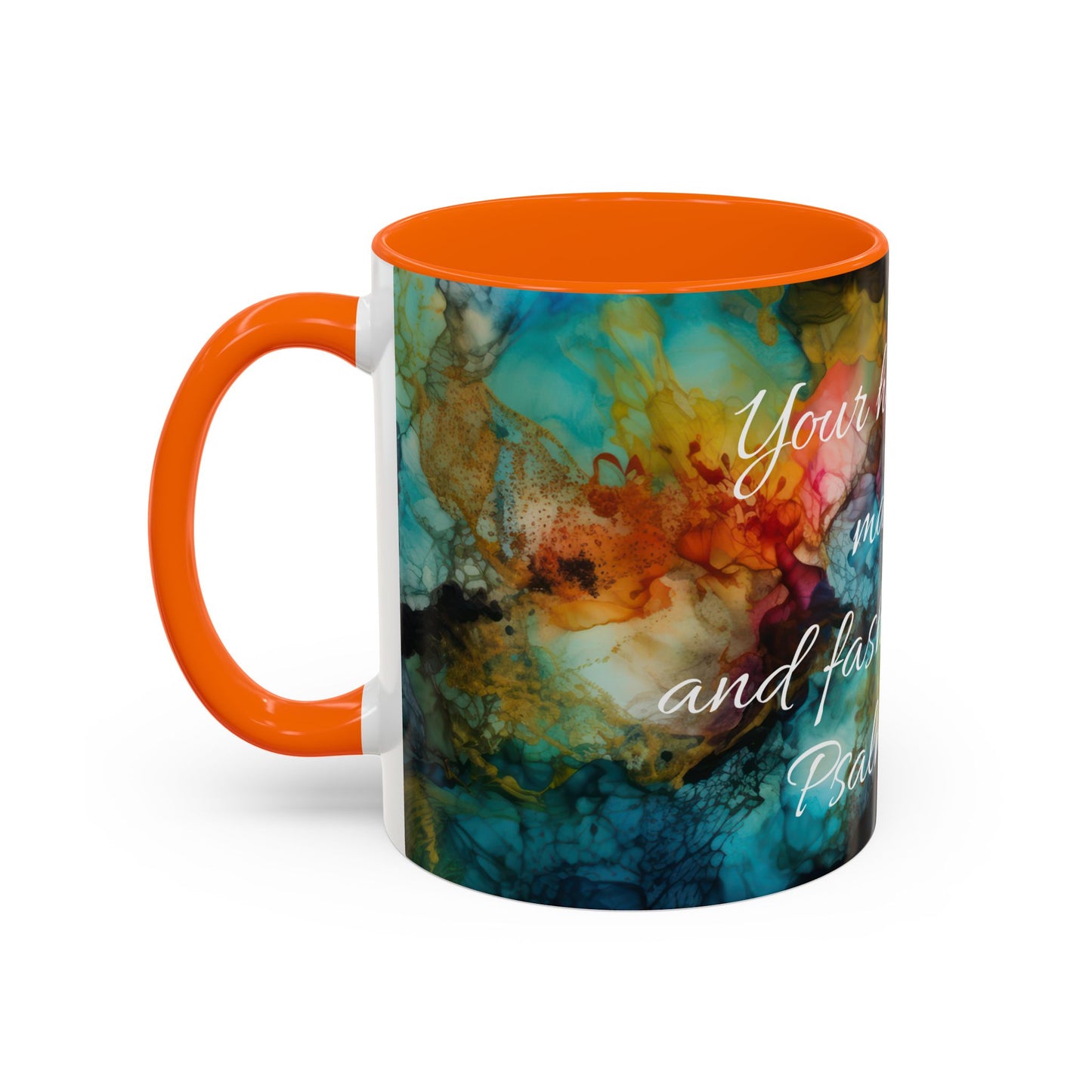 Inspirational Coffee Mug, Colorful Art Mug.