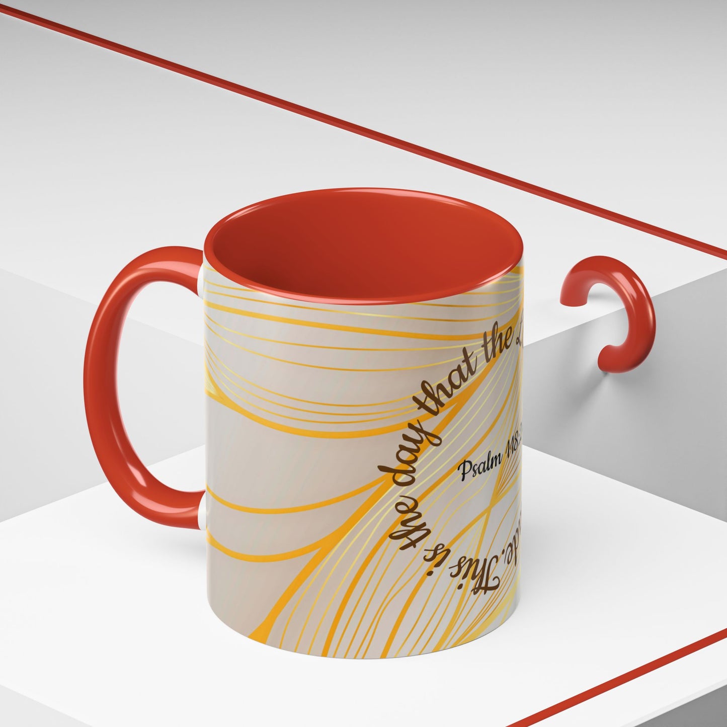 Faithful Reminder Coffee Mug  "Psalm 118:24"