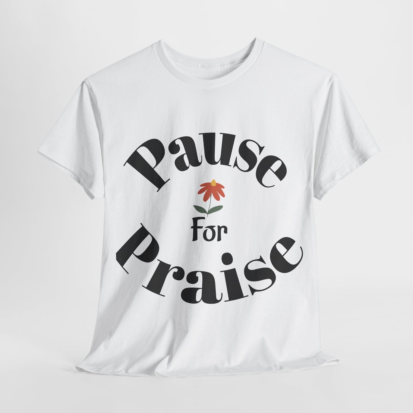 Pause For Praise Unisex Heavy Cotton Tee