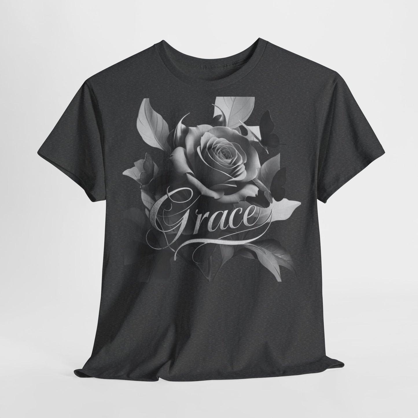 Graced by Roses Unisex Heavy Cotton Tee.