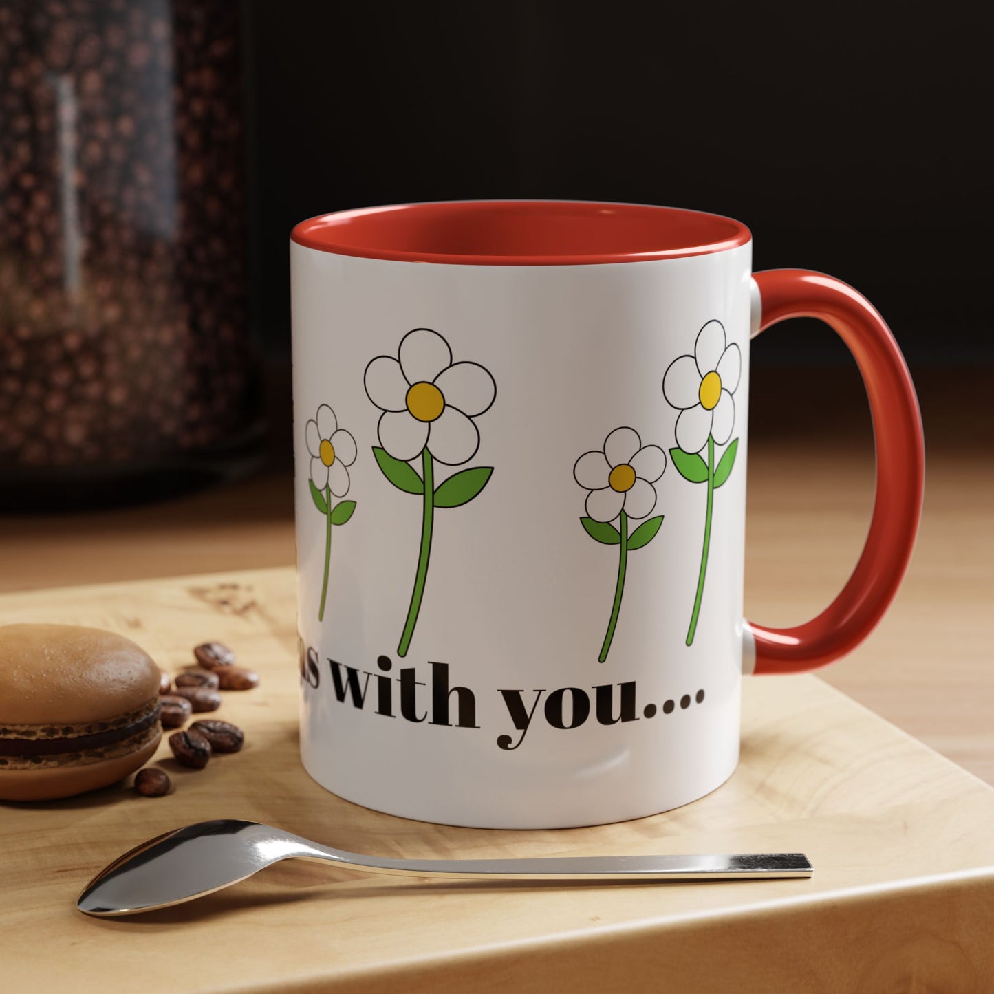 Accent Daisy Coffee Mug