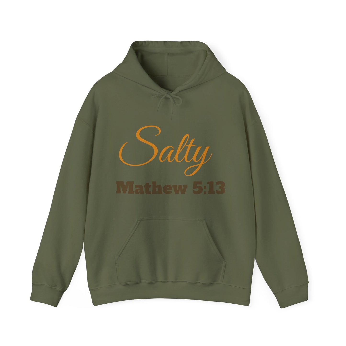 Salty Matthew 5:13 Hoodie — Christian Faith Quote Pullover