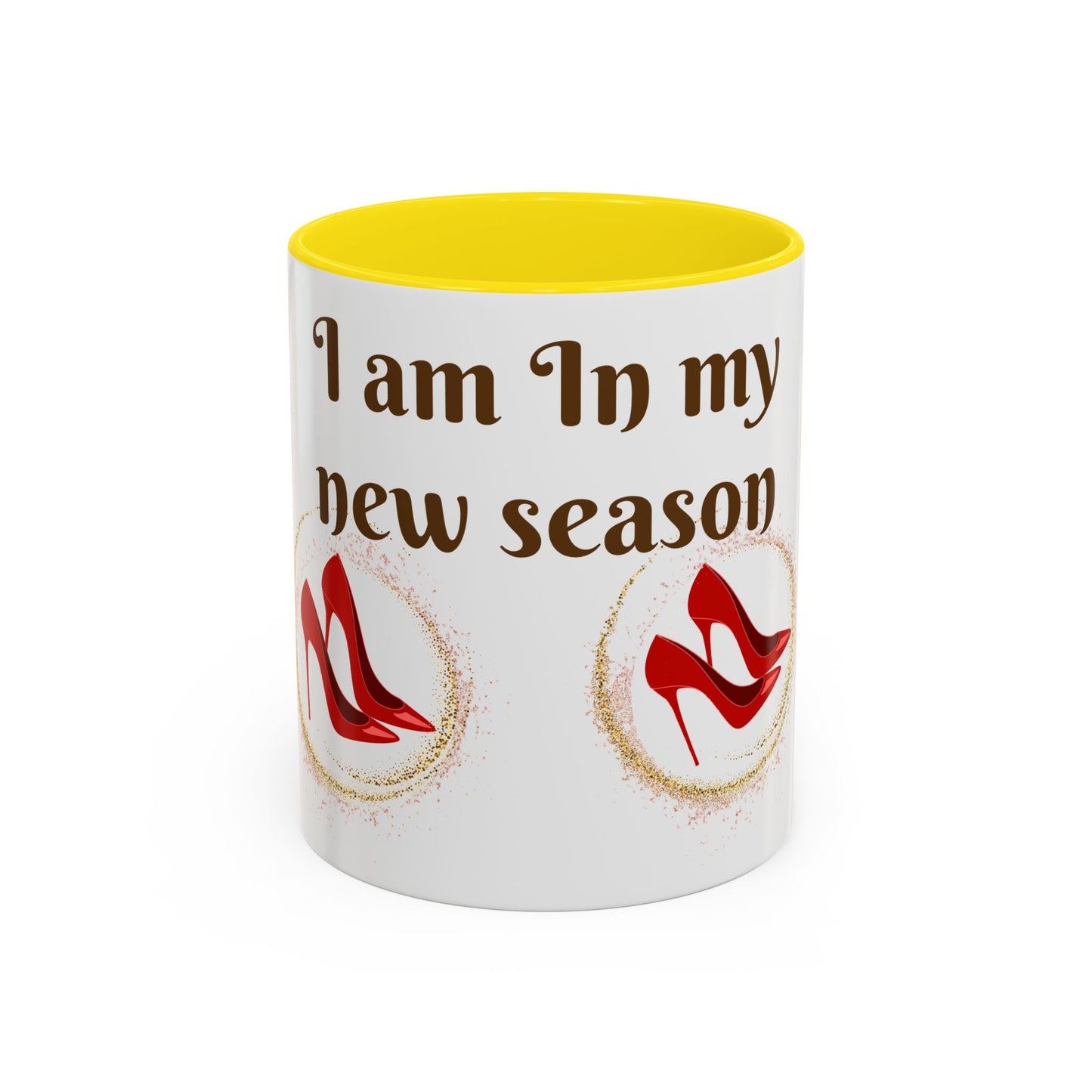 New Season Coffee Mug - Motivational Accent Mug for Fashion Lovers, Gift for Her, Trendy Drinkware, Holiday Celebration, Office Decor