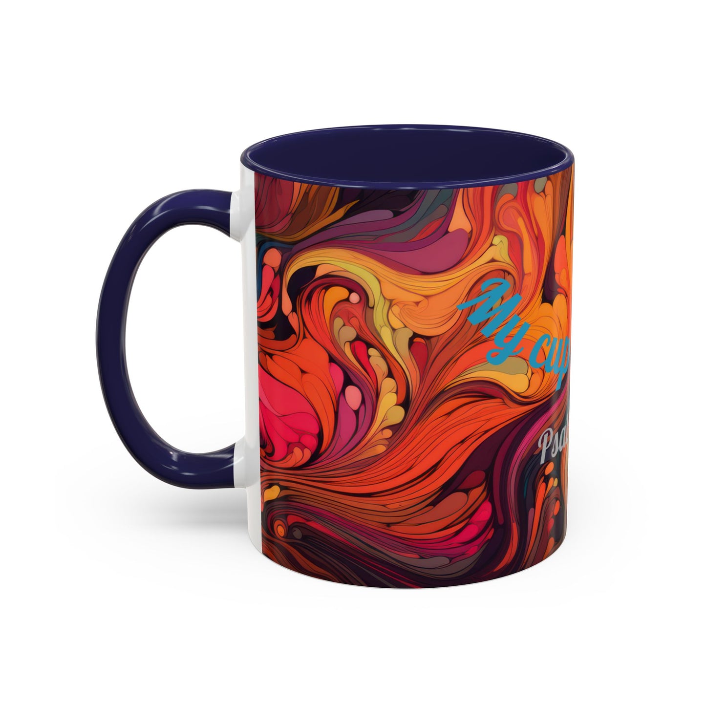 Colorful Ceramic Cup, Motivational Gift.