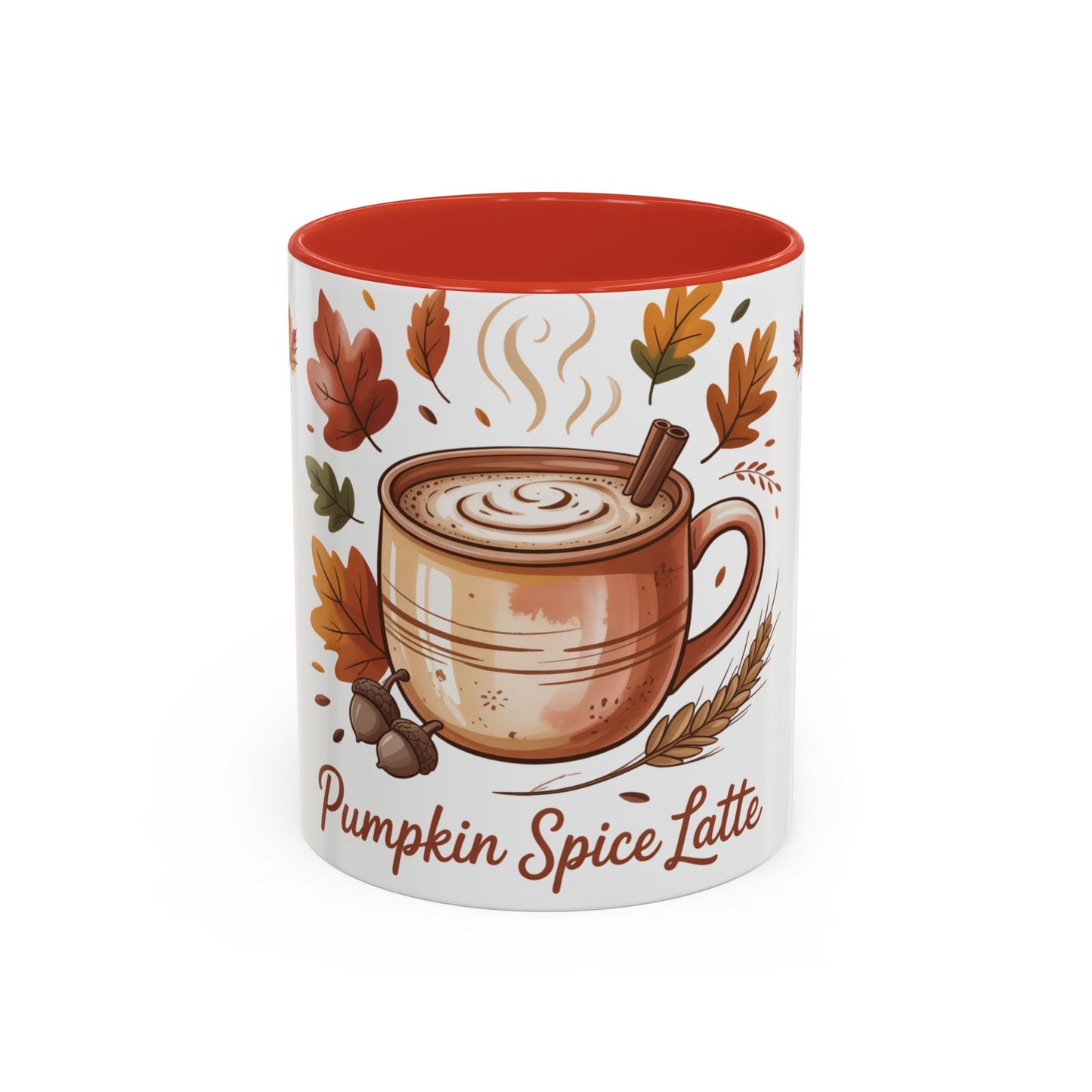 Pumpkin Spice Latte Coffee Mug, Fall Decor Mug.