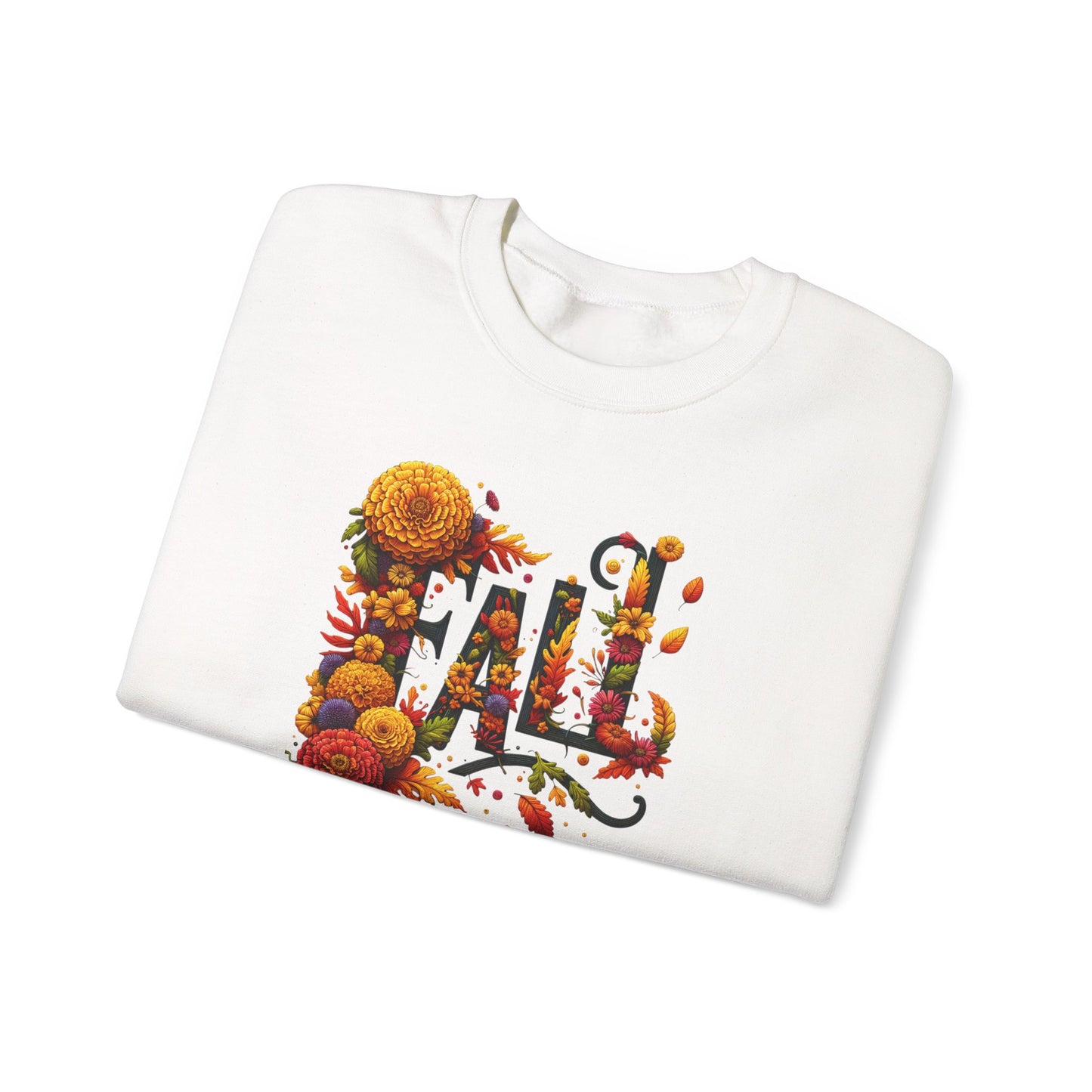 Fall in Love with Autumn Sweatshirt - Cozy Unisex Crewneck.