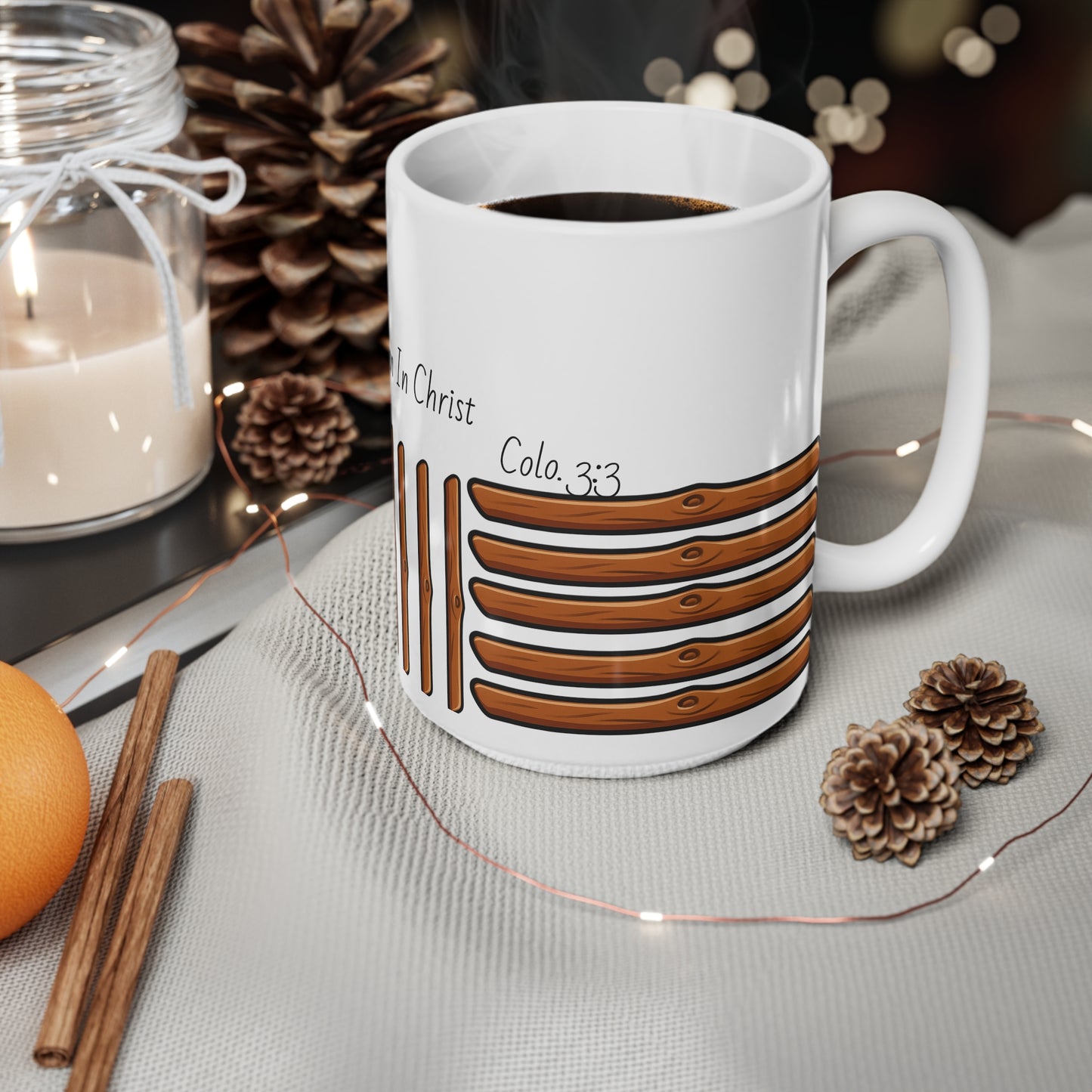 Hidden in Christ Ceramic Coffee Mug