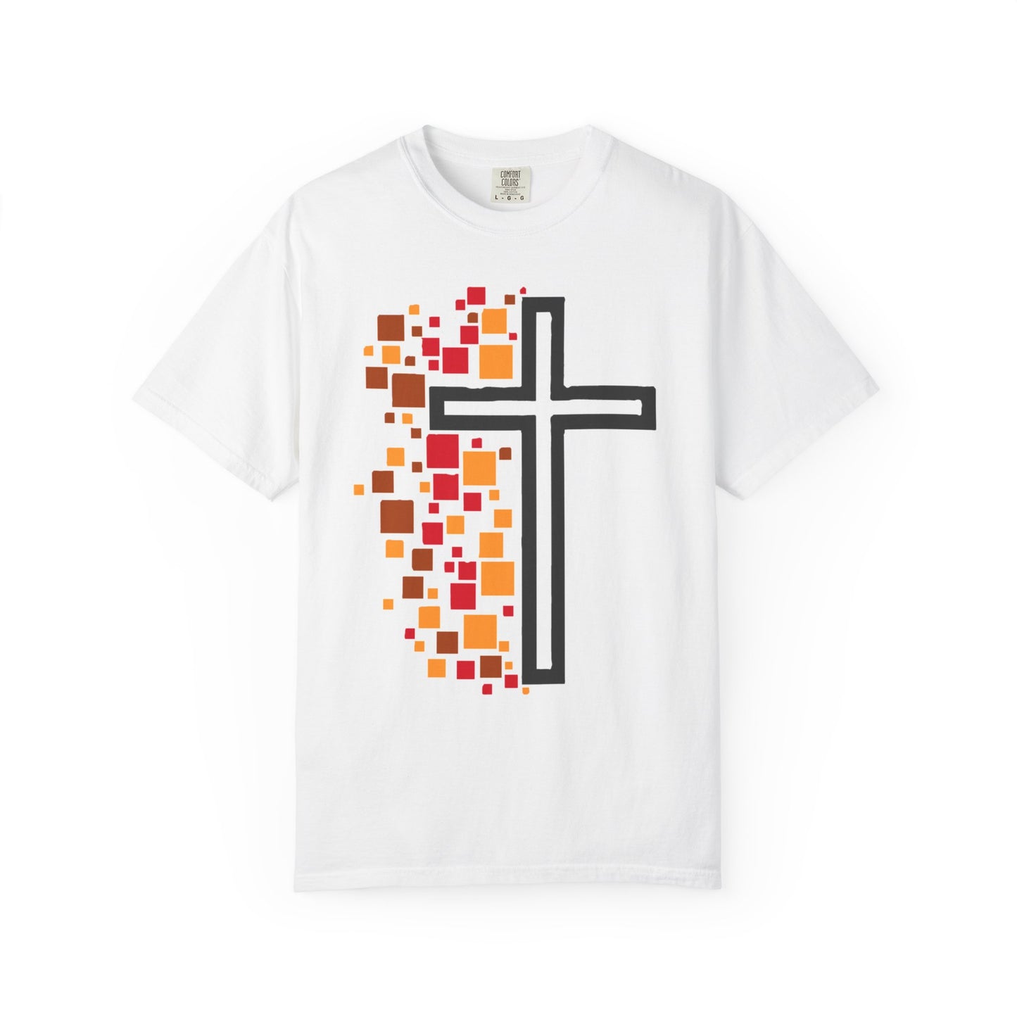 Faith-Inspired Unisex T-Shirt | Cross Design | Christian Gift.