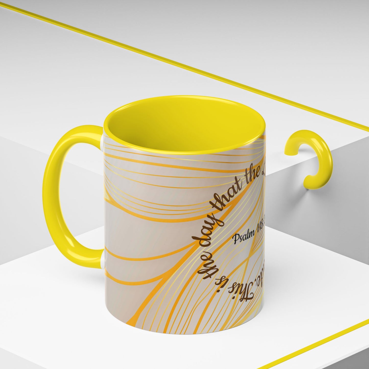 Faithful Reminder Coffee Mug  "Psalm 118:24"