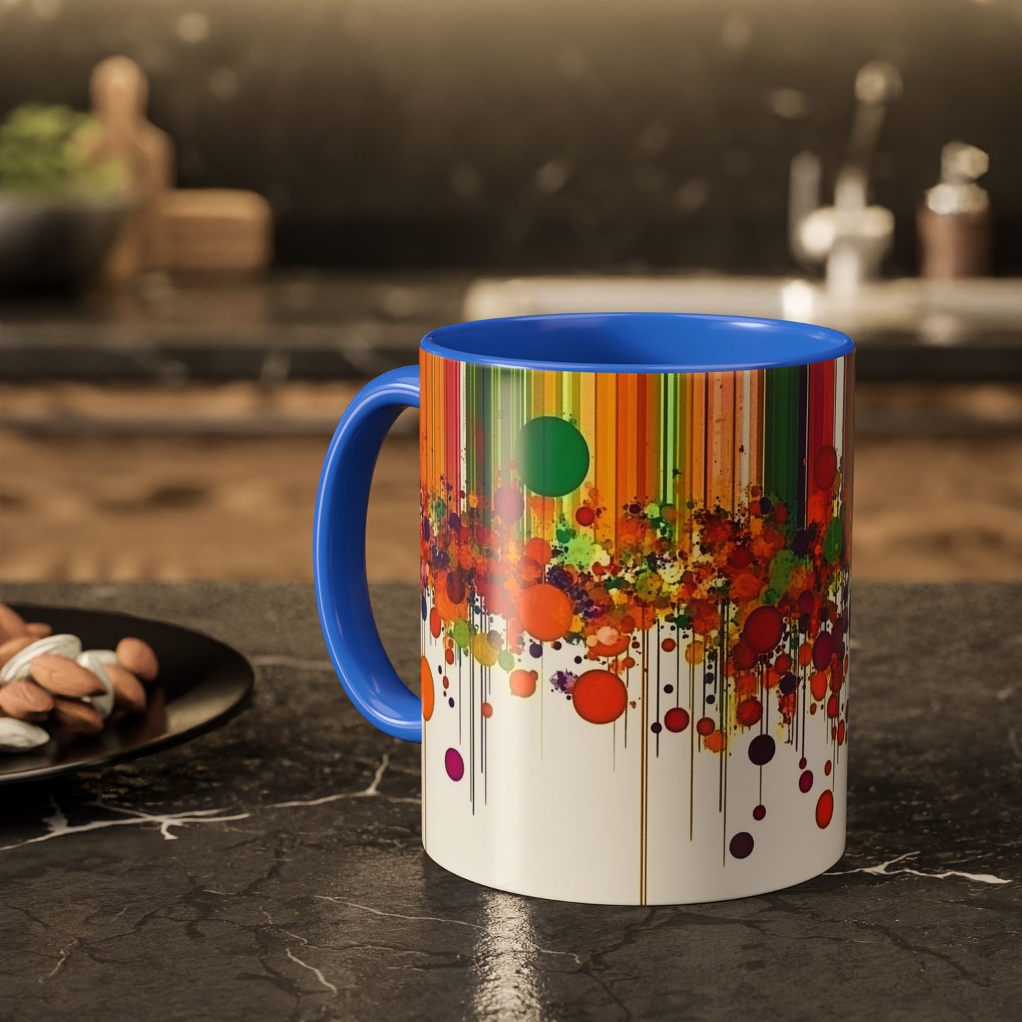 Vibrant Colorful Mugs - Perfect Gift for Coffee Lovers