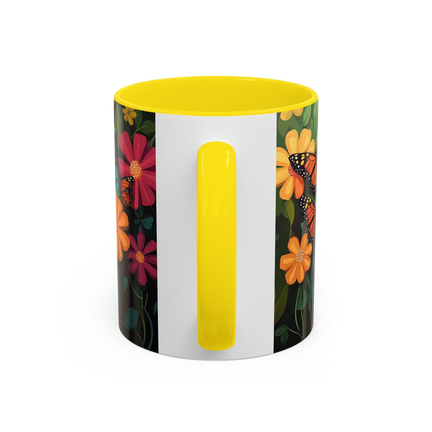 Unique Butterfly Garden Accent Coffee Mug