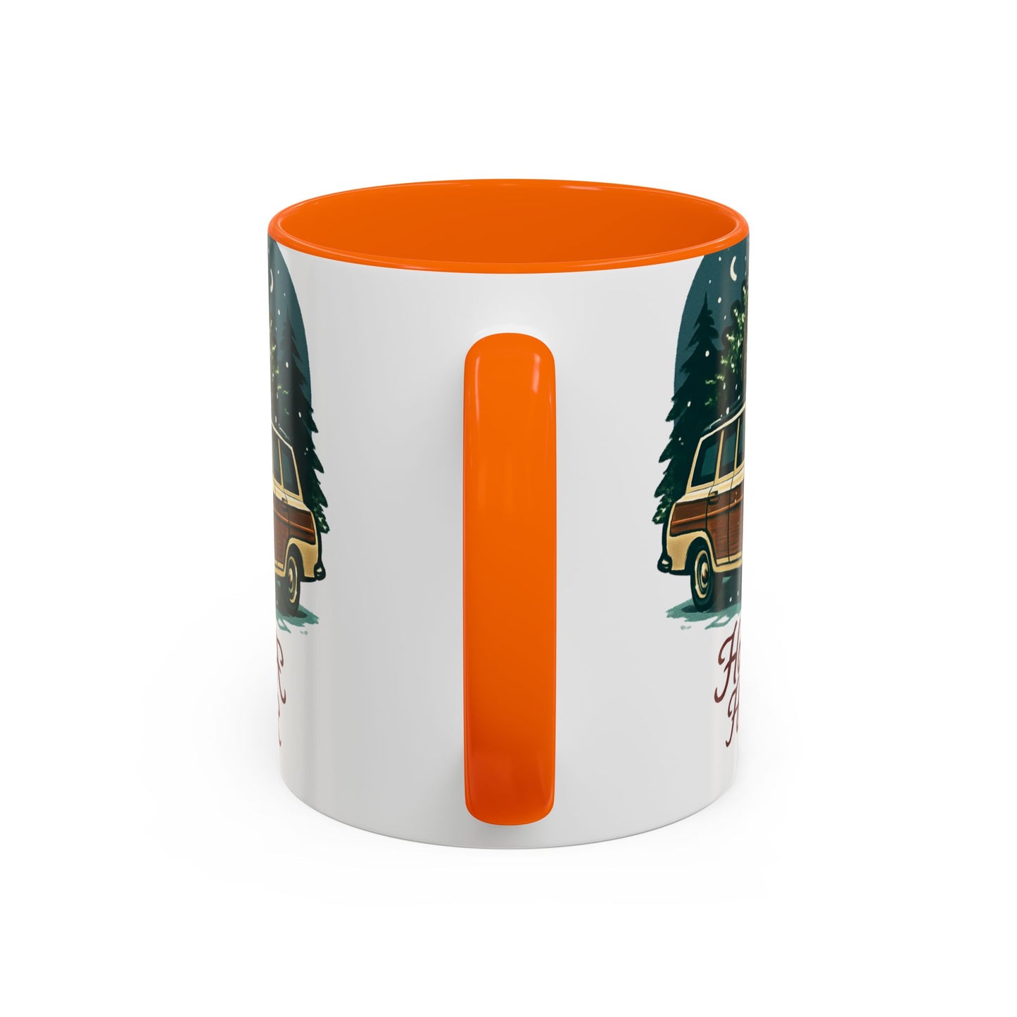 Charming Vintage Holiday Coffee Mug,