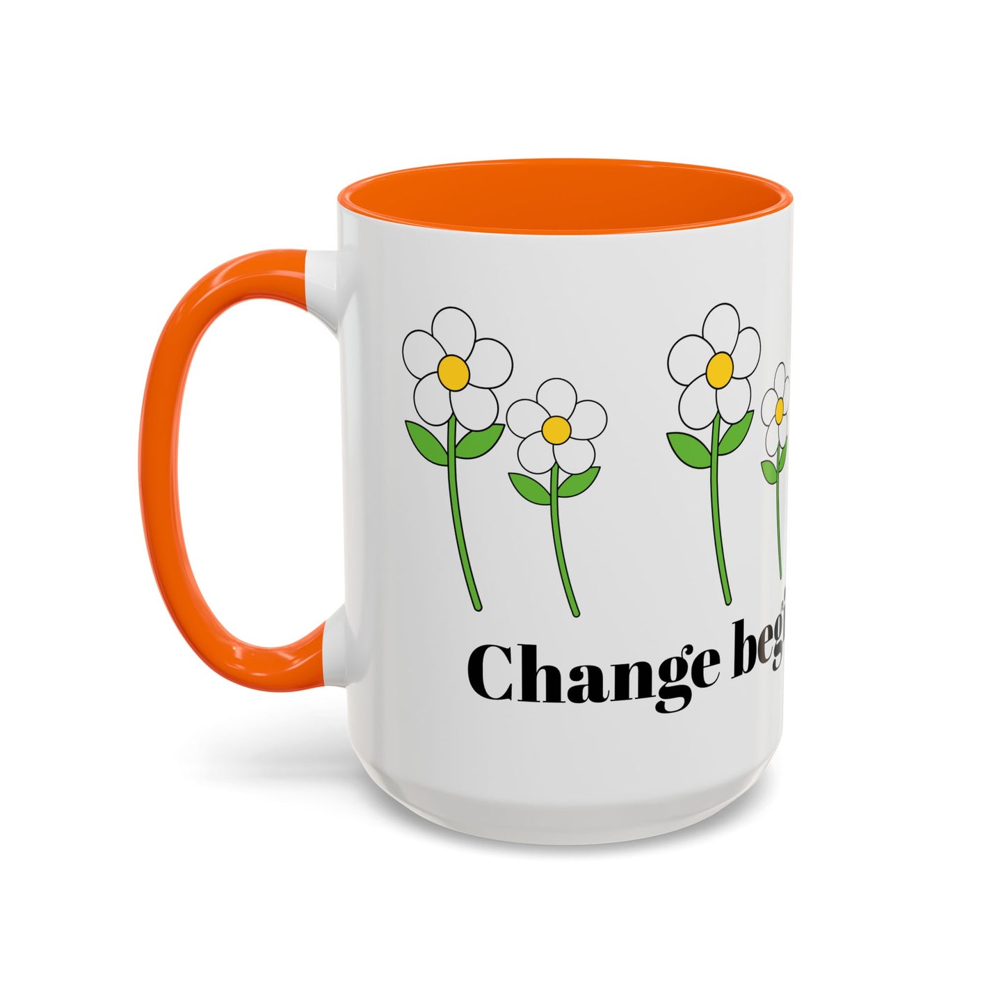 Accent Daisy Coffee Mug