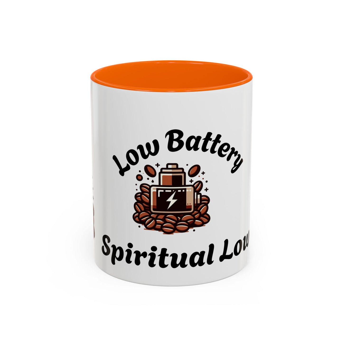 Low Battery Coffee Mug, Funny Coffee Cup