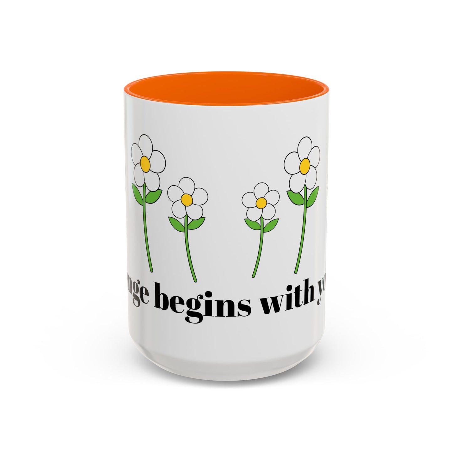 Accent Daisy Coffee Mug