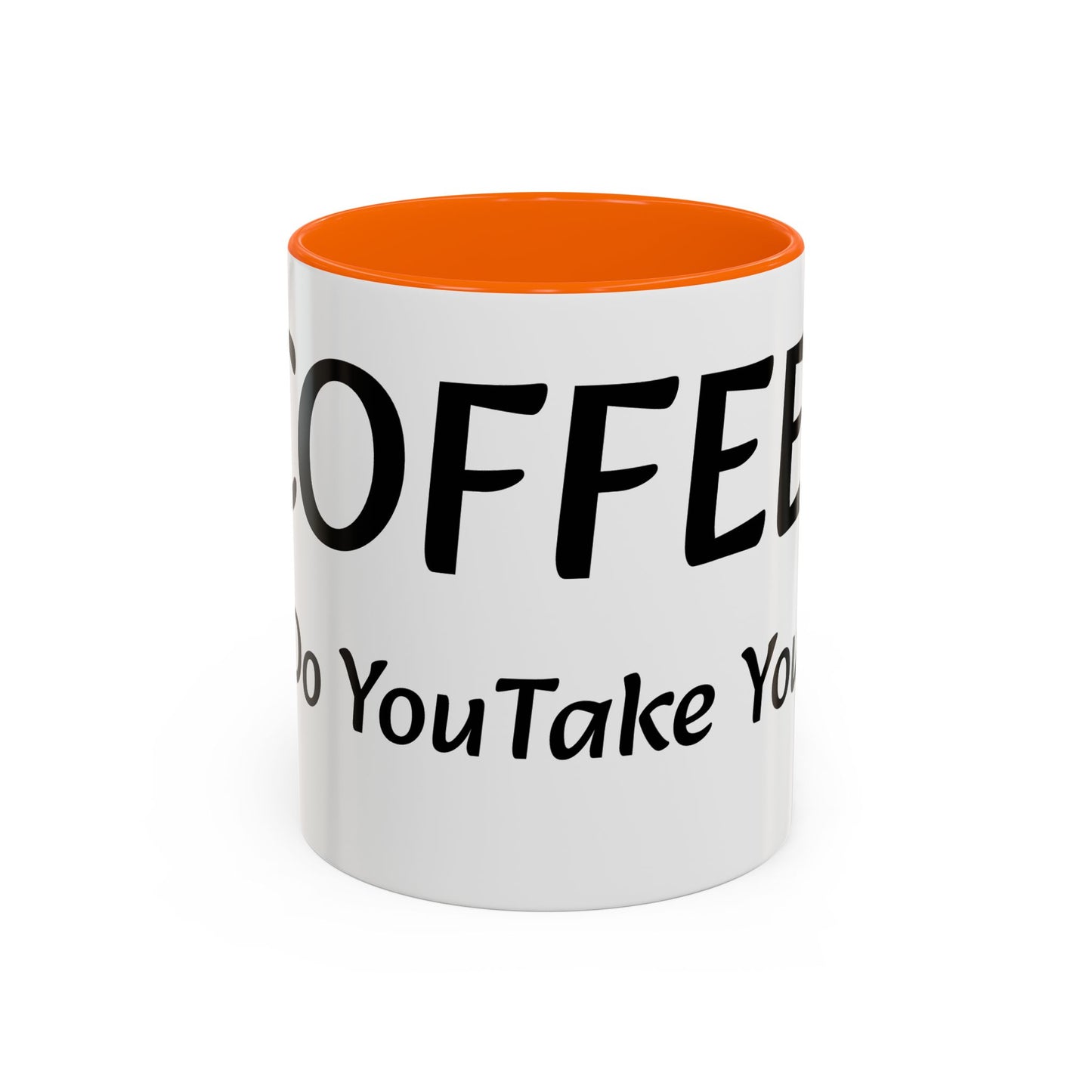 Personalized Accent Coffee Mug - "How Do You Take Your Coffee?" - Perfect for Coffee Lovers