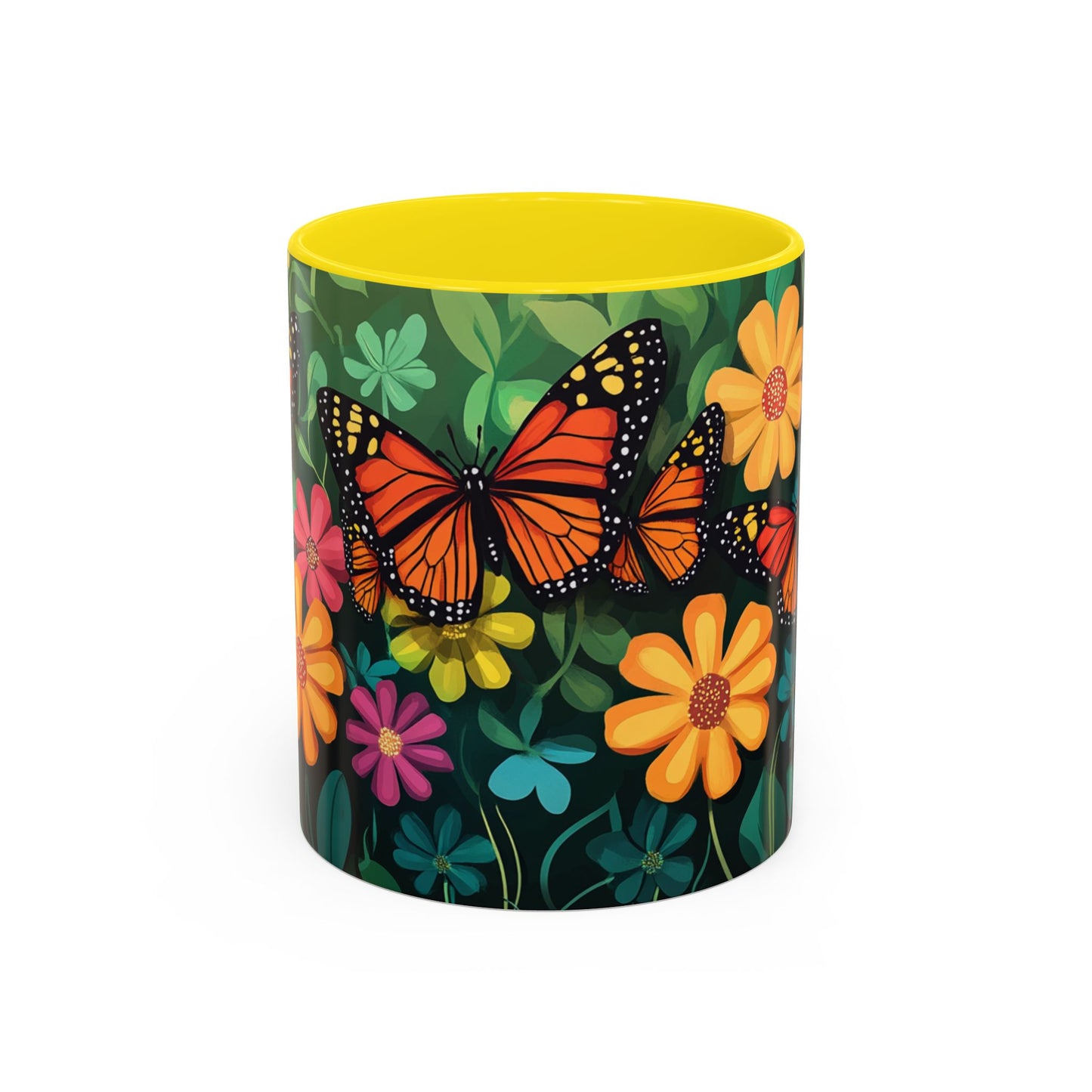 Butterfly Garden Accent Coffee Mug