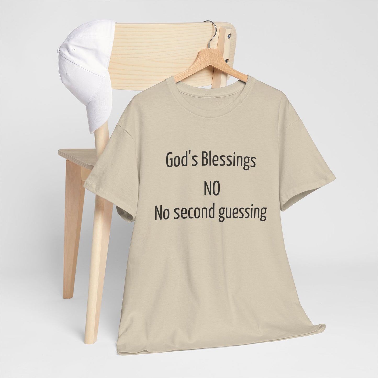 God's Blessing No Second Unisex Heavy Cotton Tee