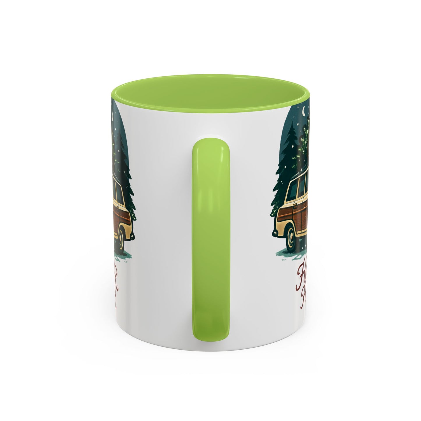 Charming Vintage Holiday Coffee Mug,