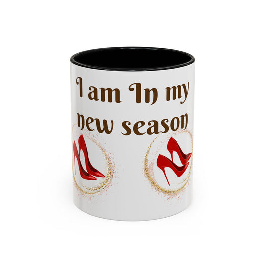 New Season Coffee Mug - Motivational Accent Mug for Fashion Lovers, Gift for Her, Trendy Drinkware, Holiday Celebration, Office Decor