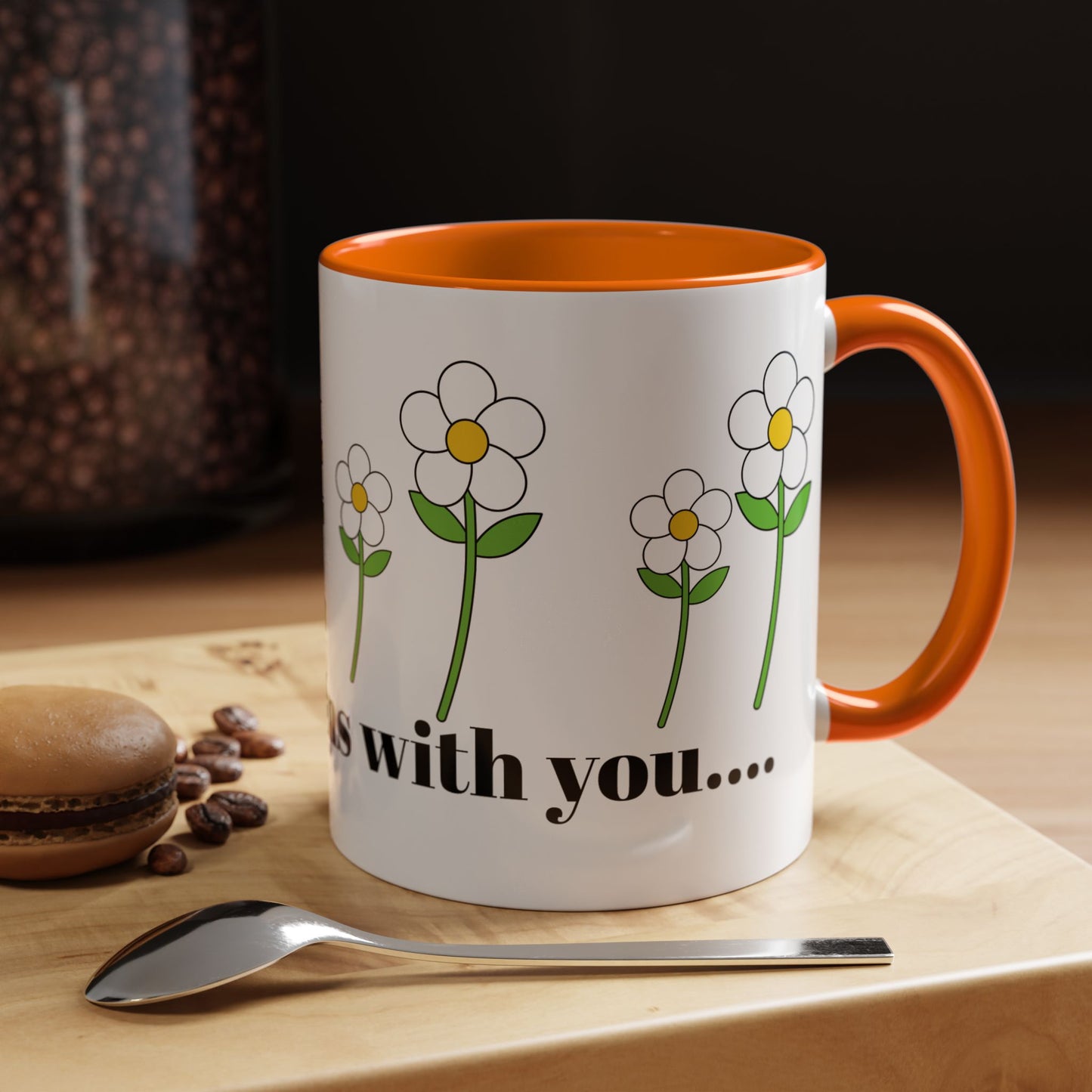 Accent Daisy Coffee Mug