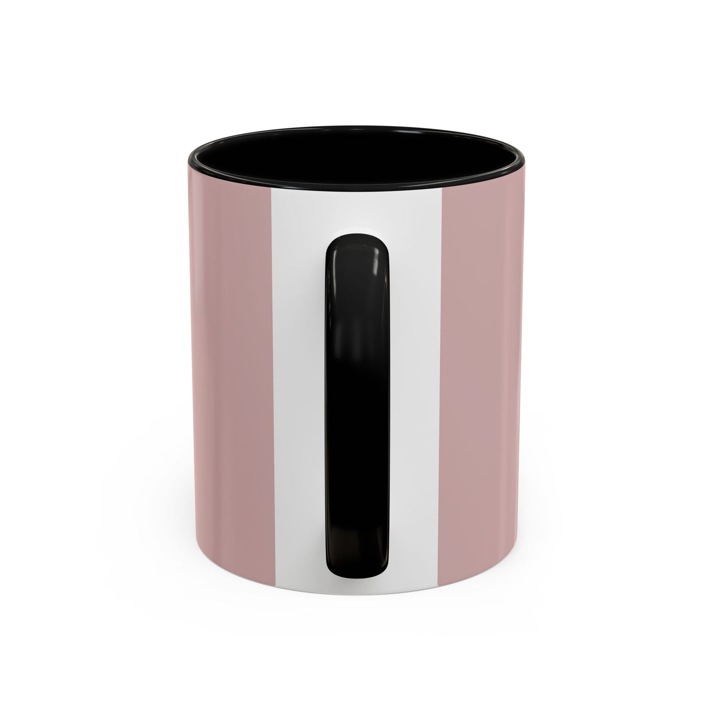 Coffee + Me = Caffeine Accent Mug.