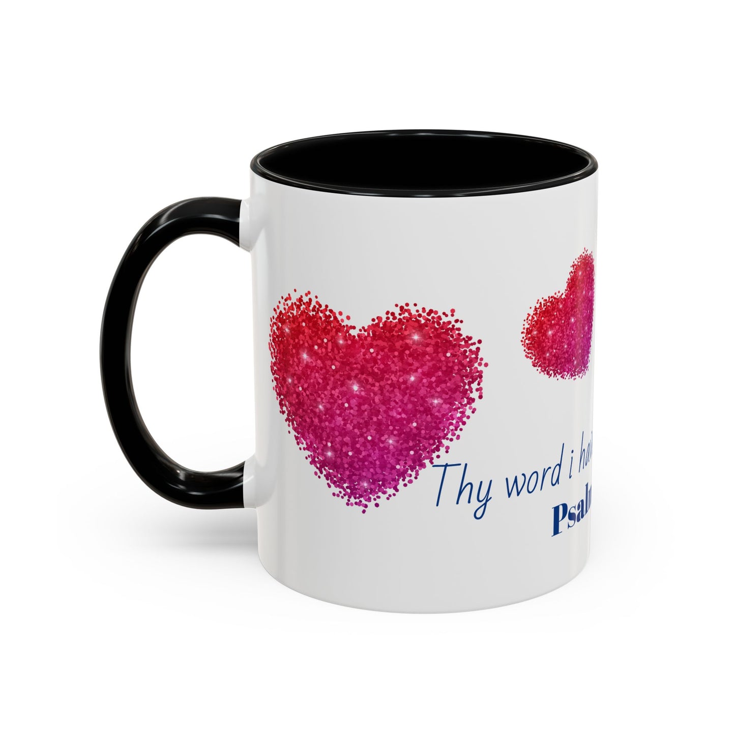 Heartfelt Inspirational Psalm Coffee Mug, Home Decor, Christian Mug.