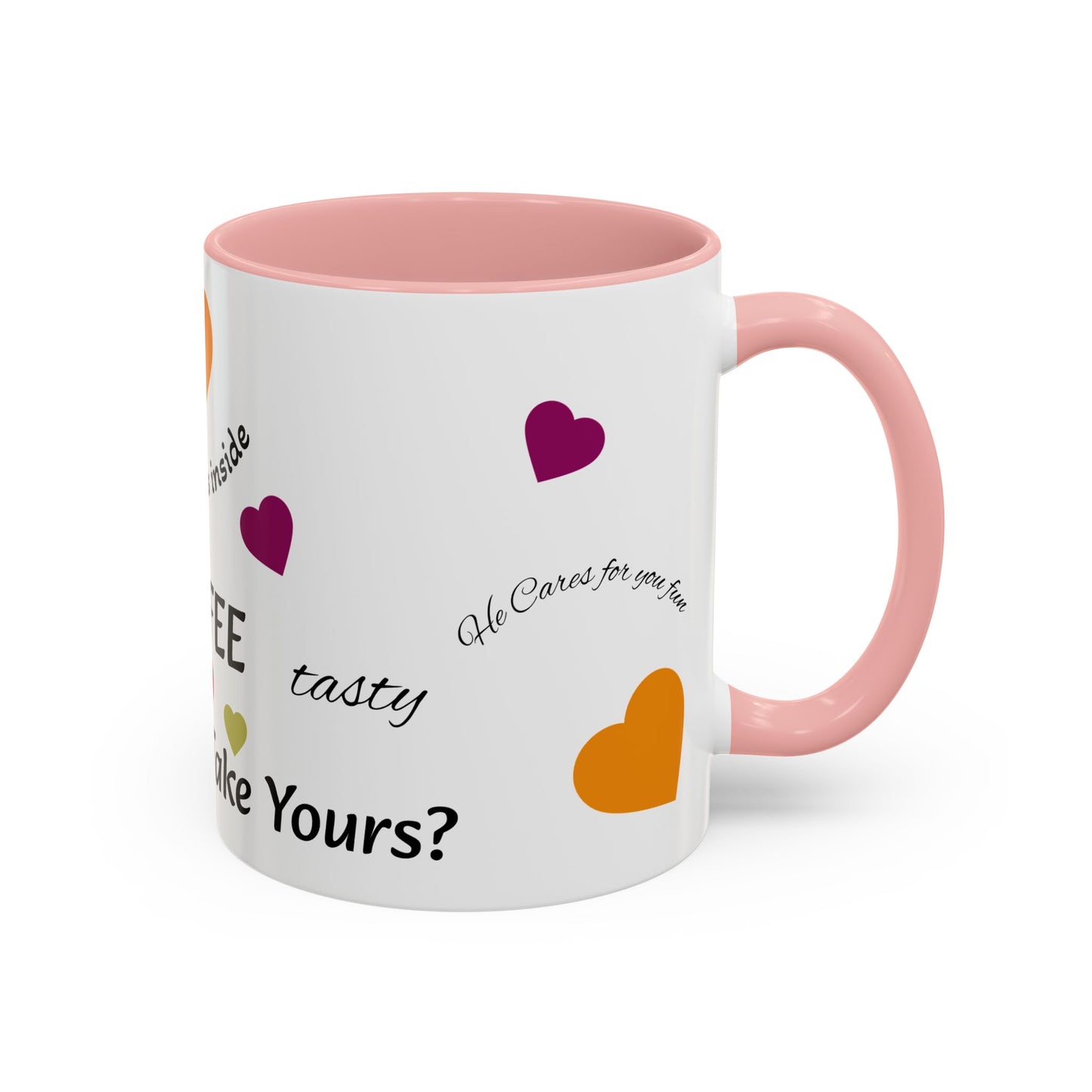 "How Do You Take Your Coffee? Accent Coffee Mug