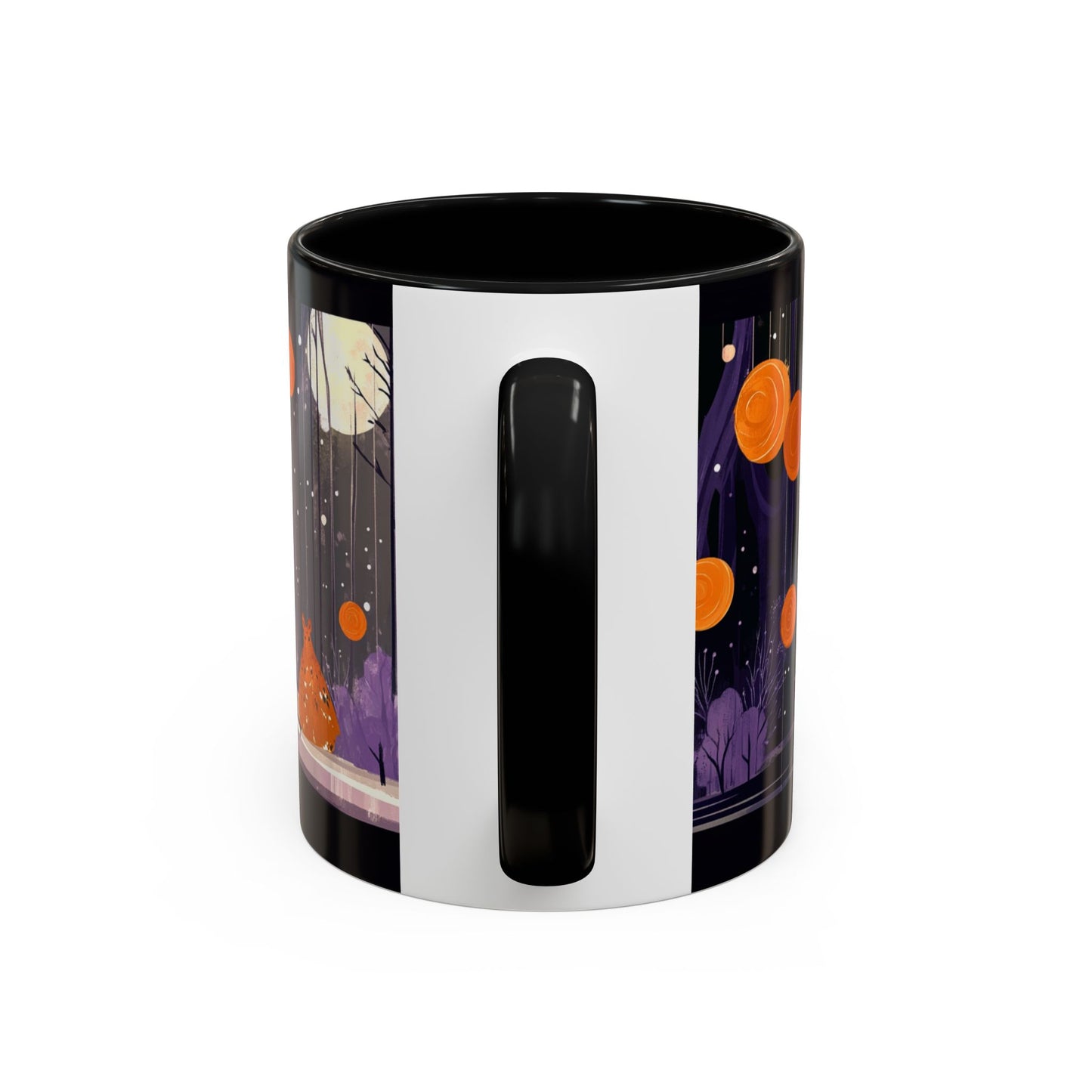 Whimsical Nighttime Coffee Mug - Cozy Mug for Coffee Lovers, Unique Gift for Friends, Tea Mug, Home Decor, Cute Cat Art