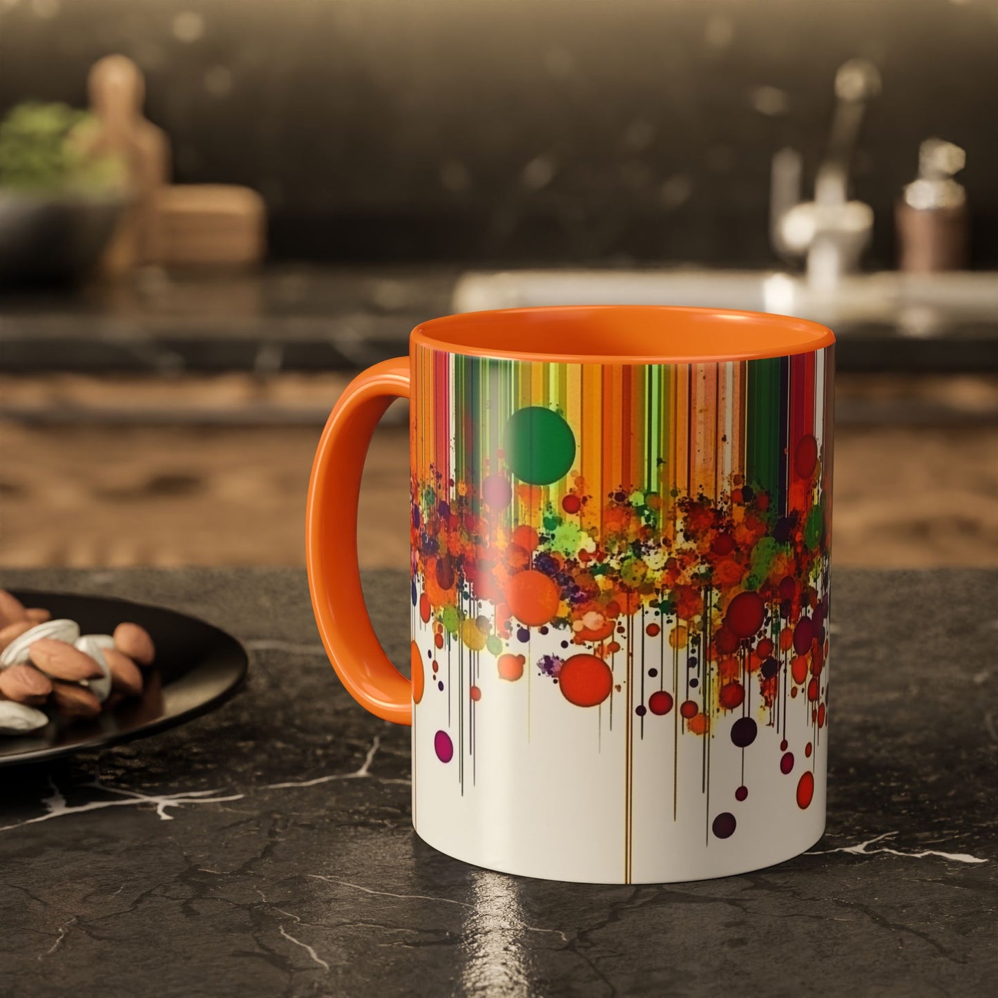 Vibrant Colorful Mugs - Perfect Gift for Coffee Lovers