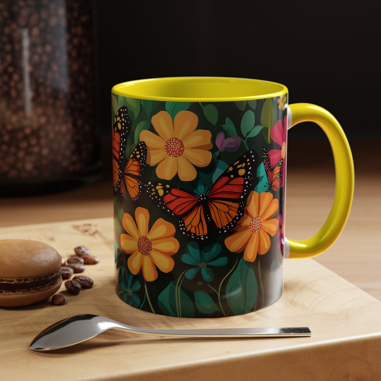 Butterfly Garden Accent Coffee Mug