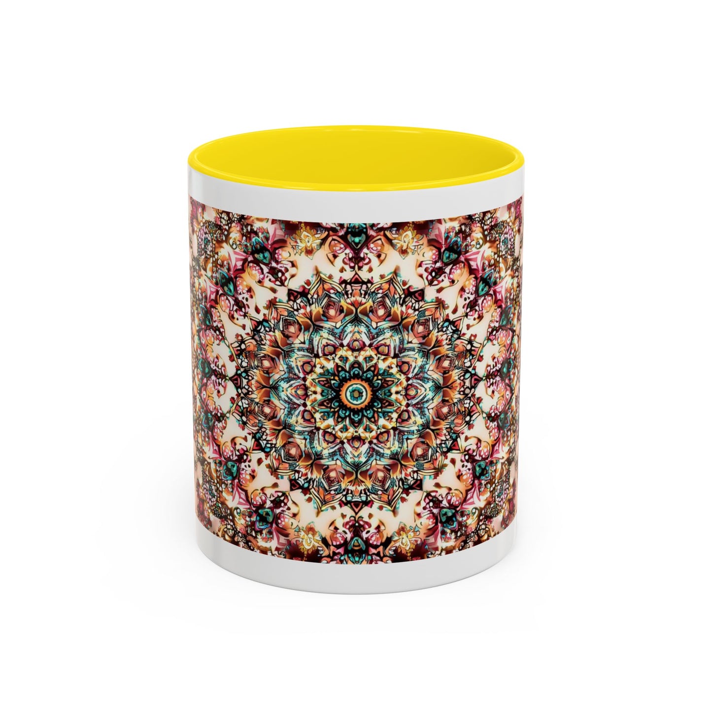 Bohemian Mandala Coffee Mug | Artistic Drinkware for Home, Office & Gifts | Unique Mug for Tea Lovers, Mothers Day, Birthdays, Cozy Vibes