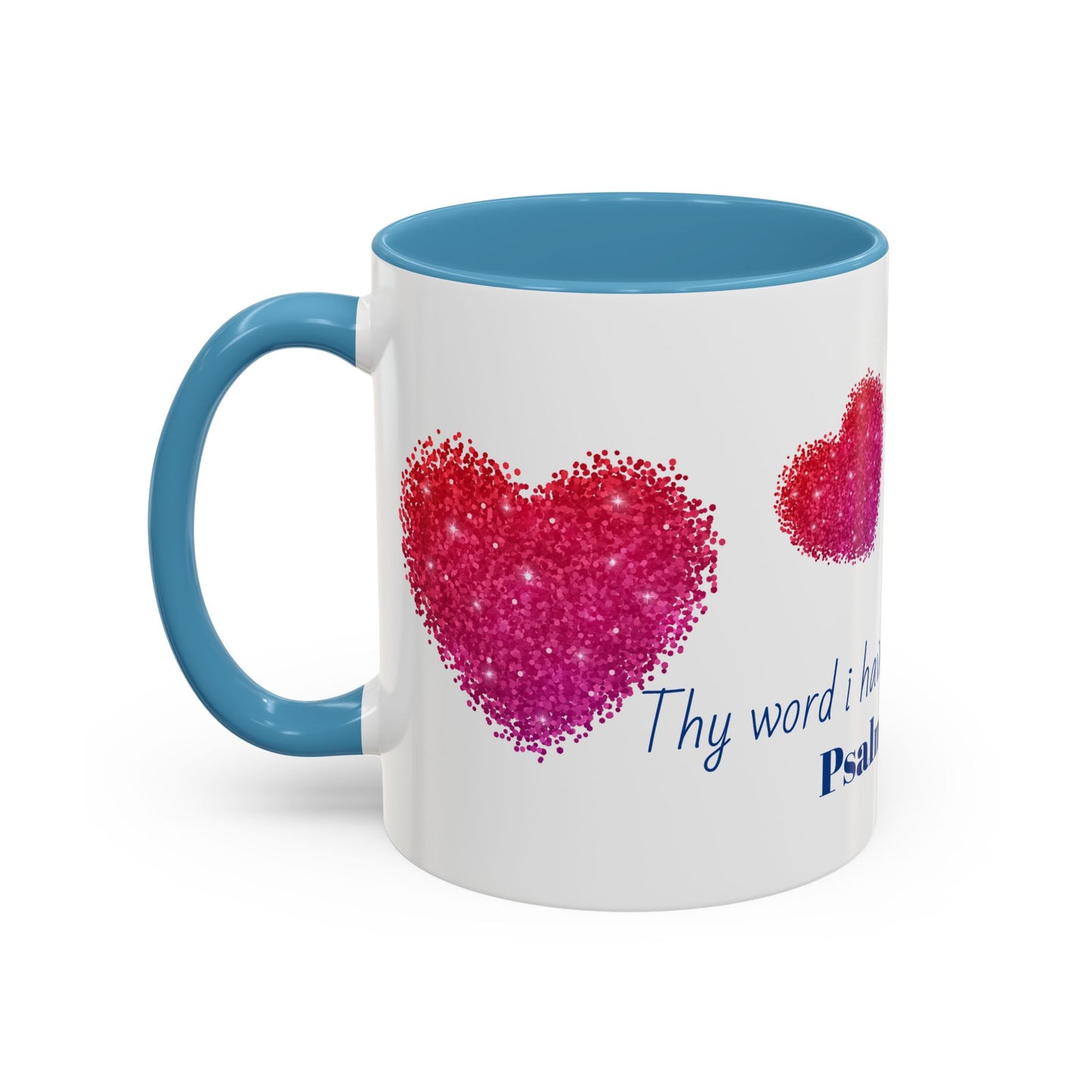 Heartfelt Inspirational Psalm Coffee Mug, Home Decor, Christian Mug.