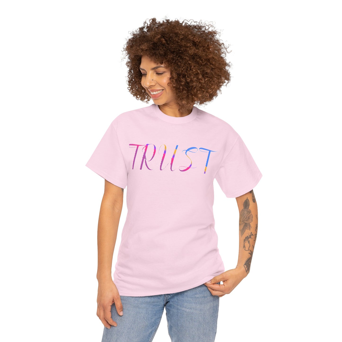 Trust Unisex Heavy Cotton Tee.