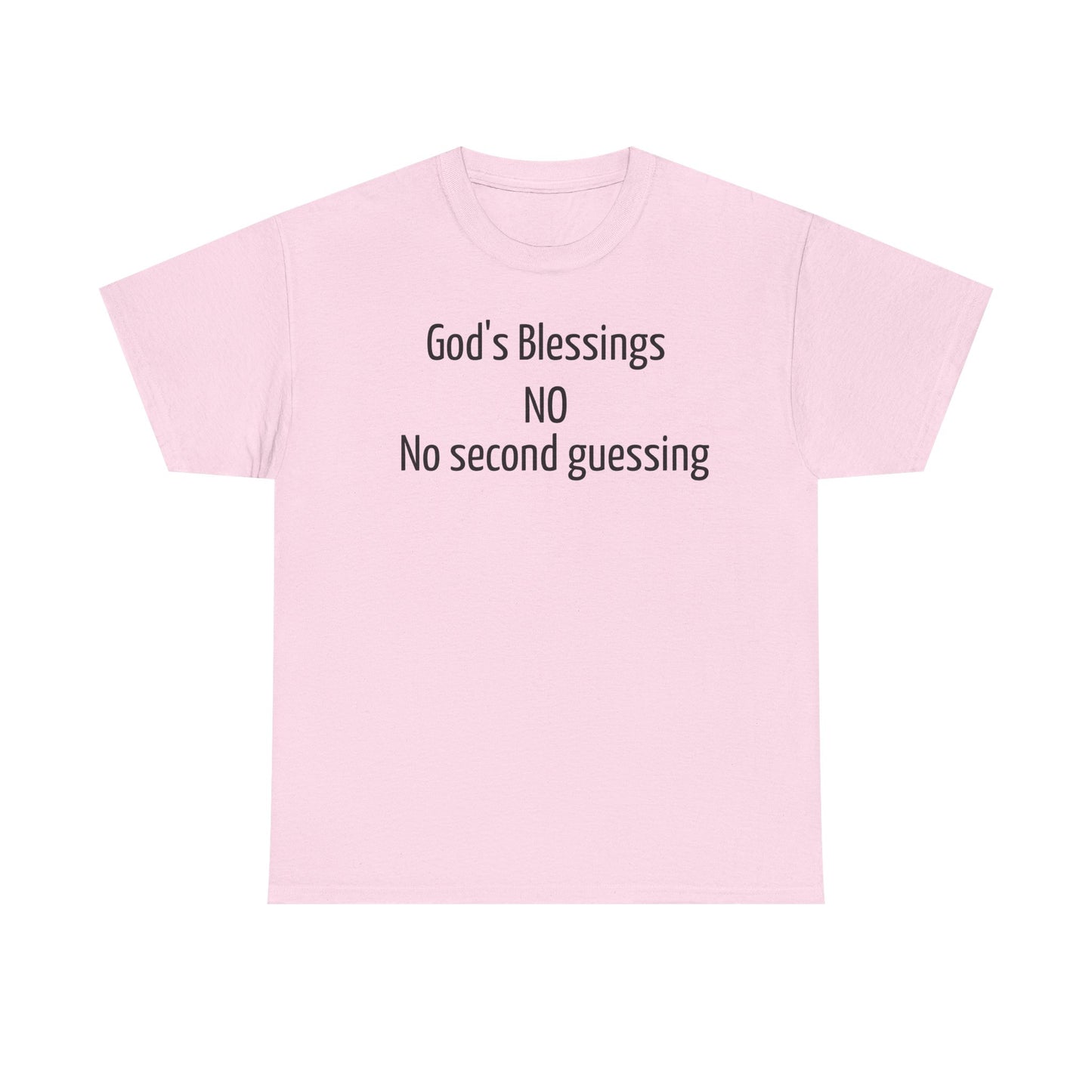 God's Blessing No Second Unisex Heavy Cotton Tee