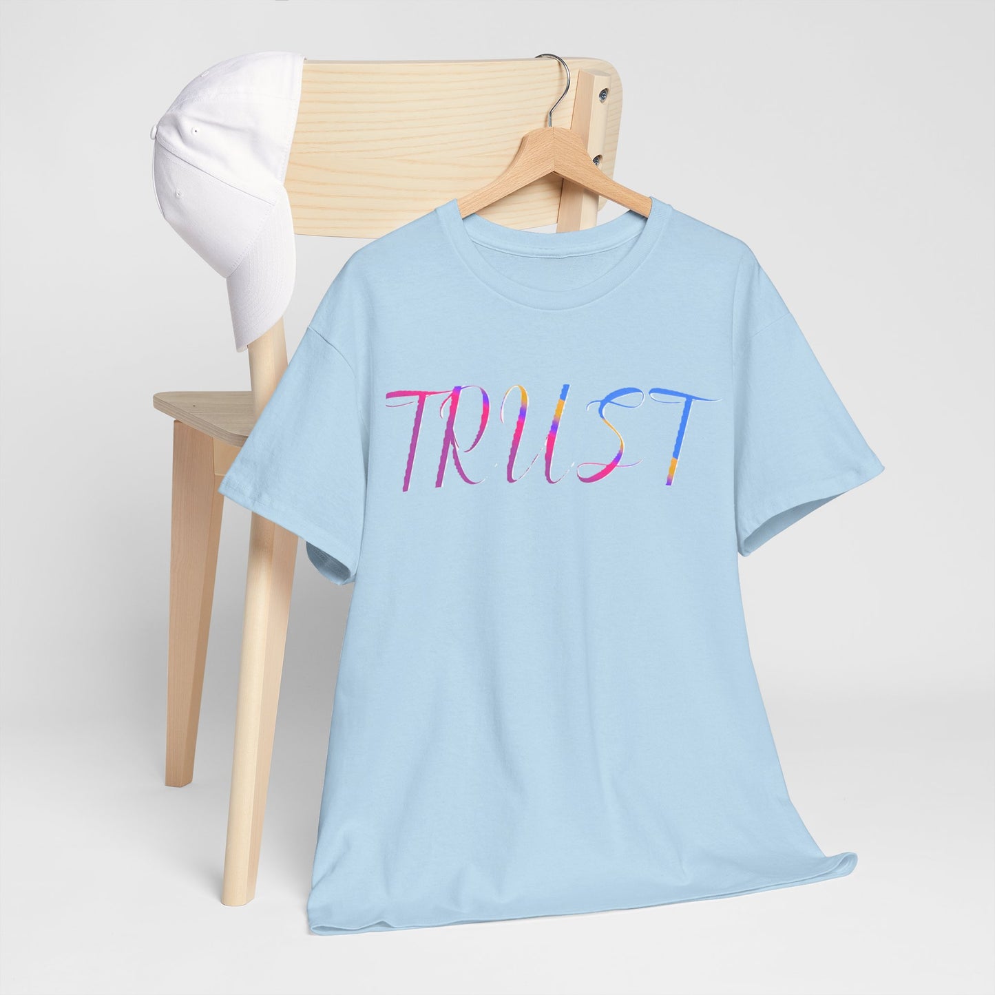 Trust Unisex Heavy Cotton Tee.