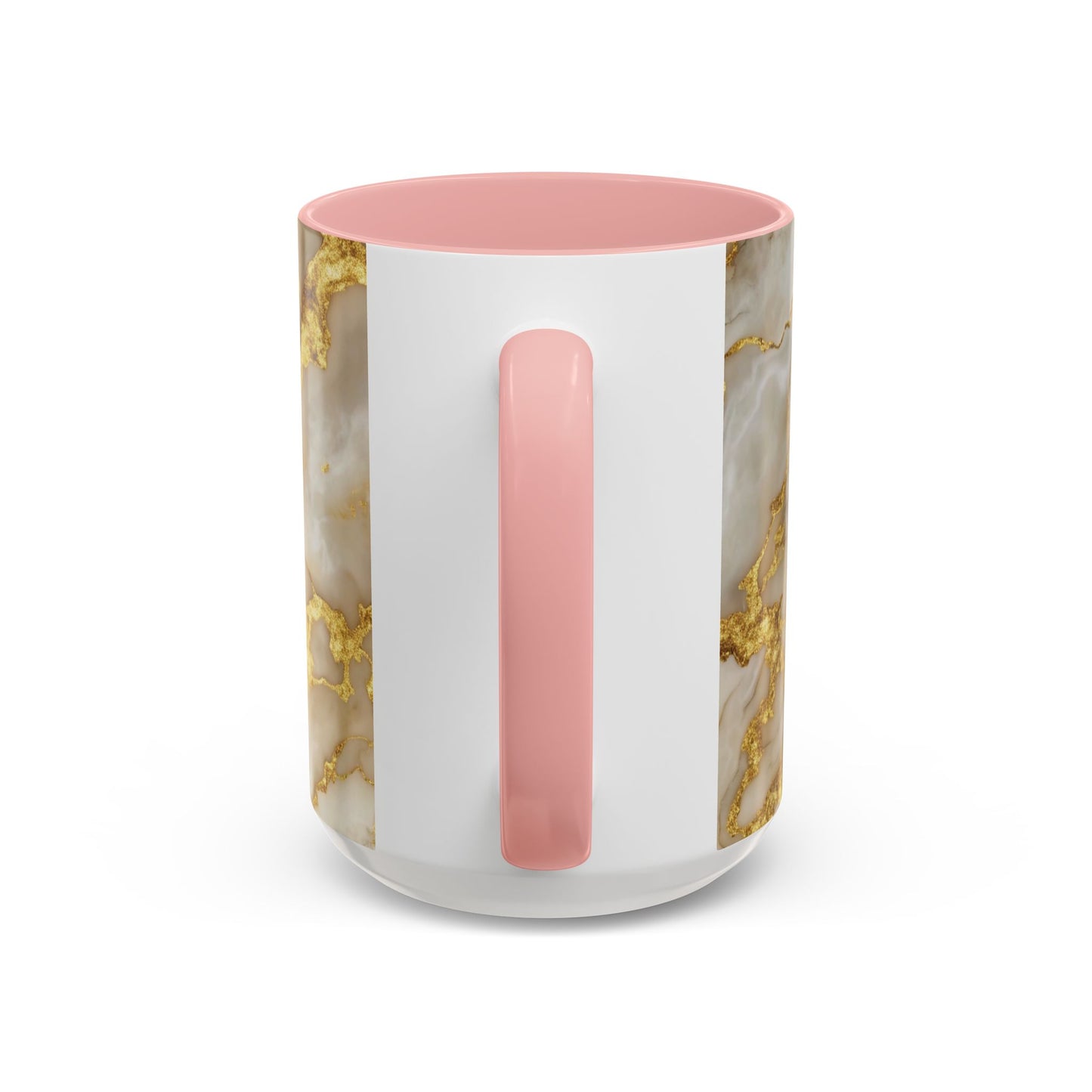 Personalized Marble Accent Coffee Mug.
