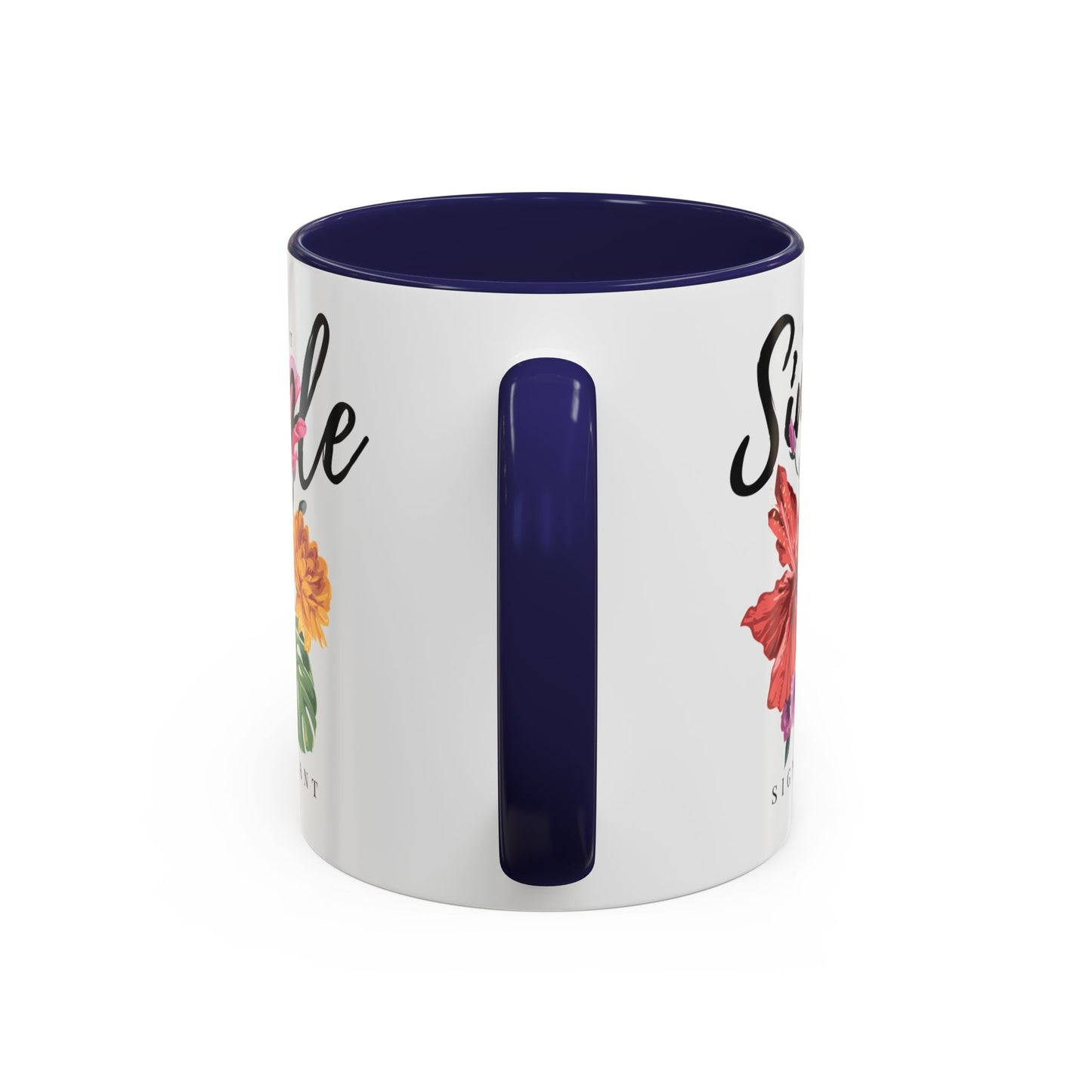 Floral Inspirational Coffee Mug.