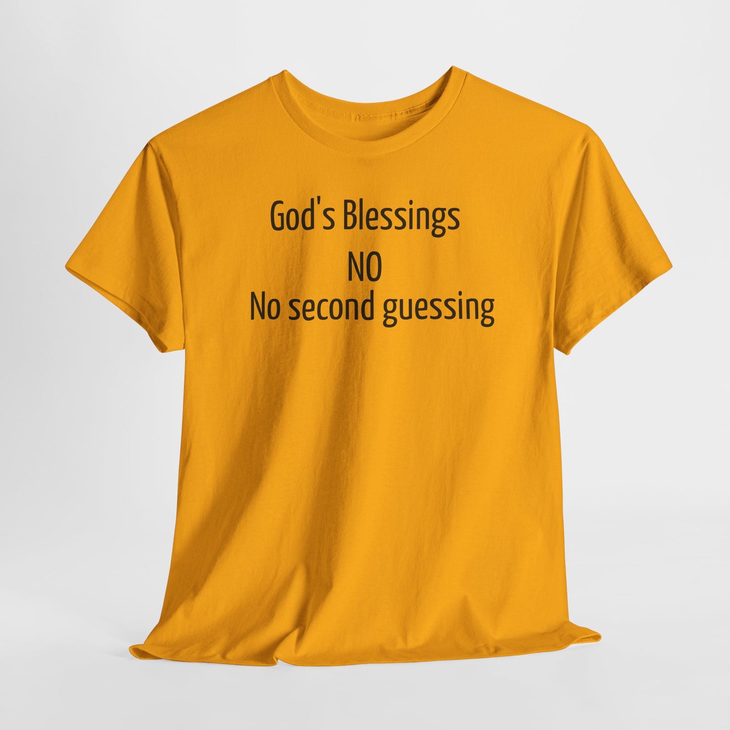 God's Blessing No Second Unisex Heavy Cotton Tee