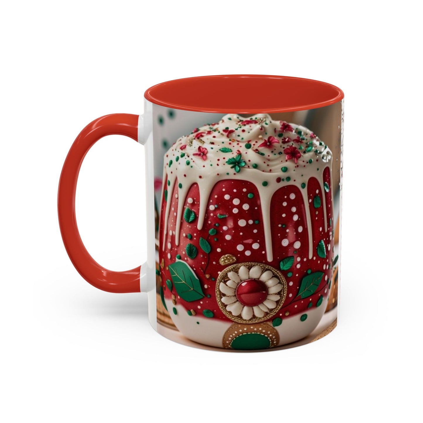 Festive Christmas Mug - Merry Christmas Design, Holiday Gift, Coffee Cup.