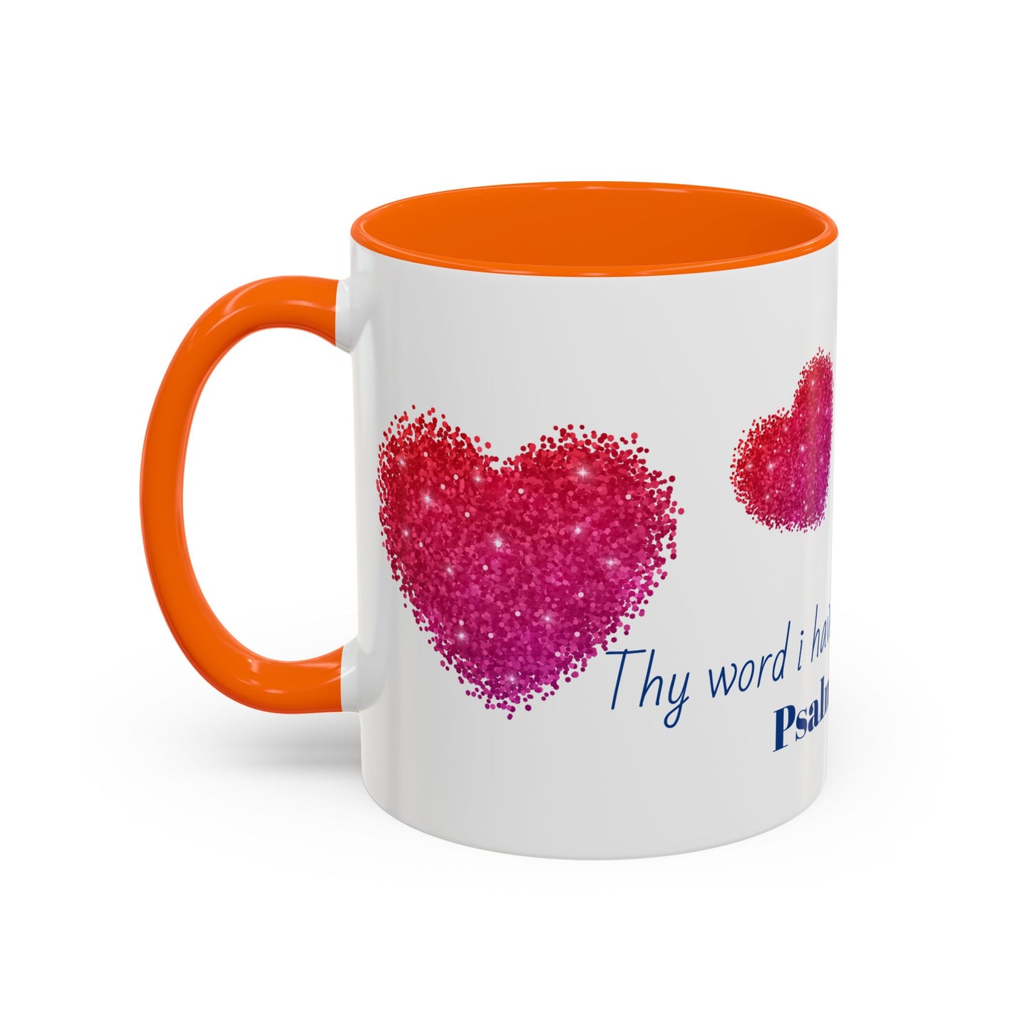 Heartfelt Inspirational Psalm Coffee Mug, Home Decor, Christian Mug.