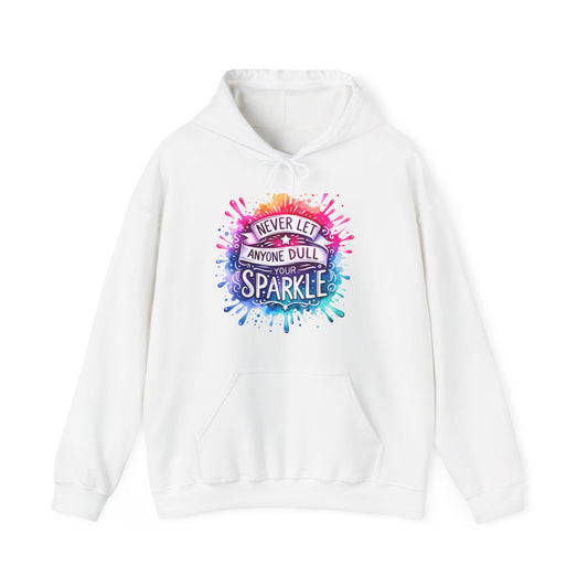 Positive Vibes Colorful Inspirational Hoodie.