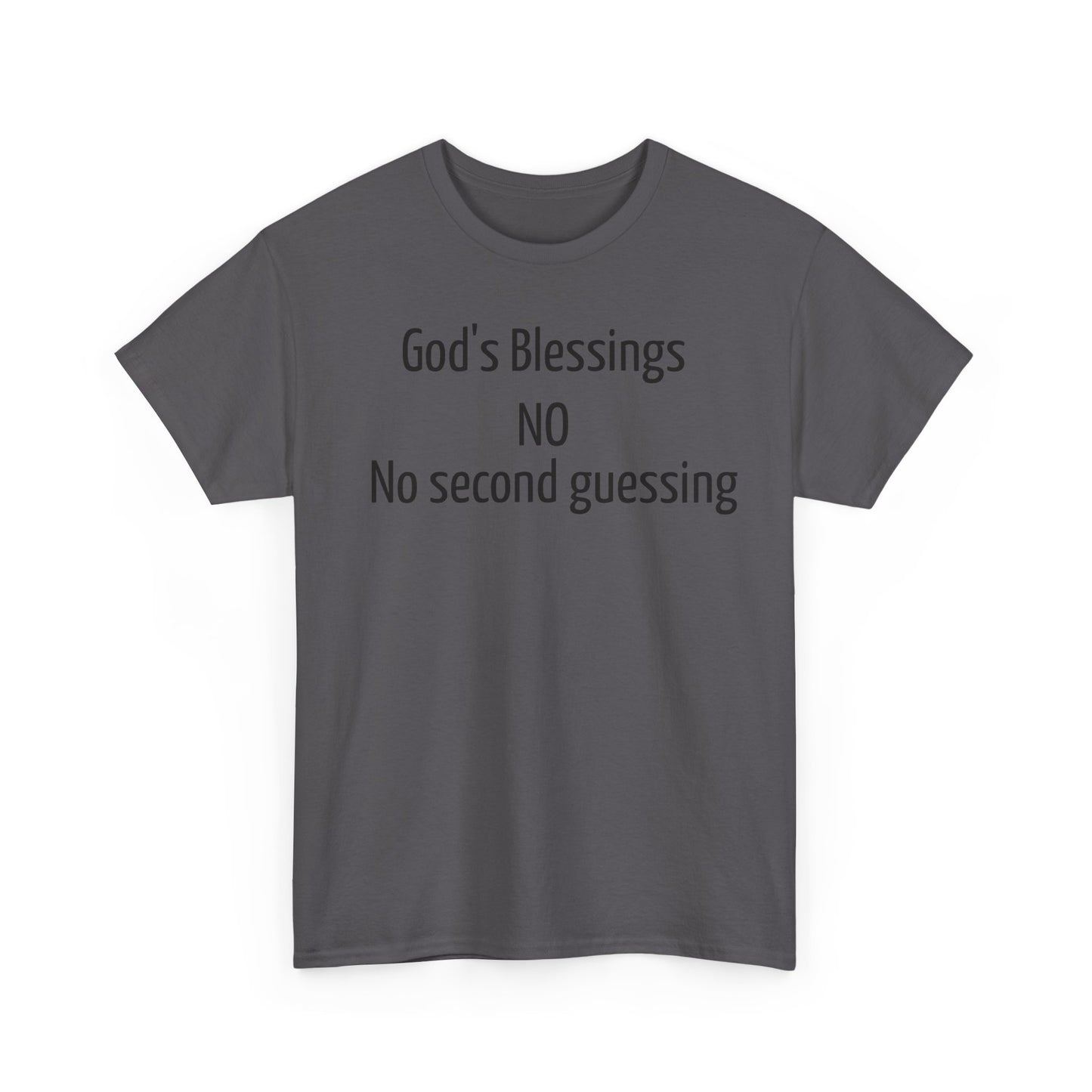 God's Blessing No Second Unisex Heavy Cotton Tee