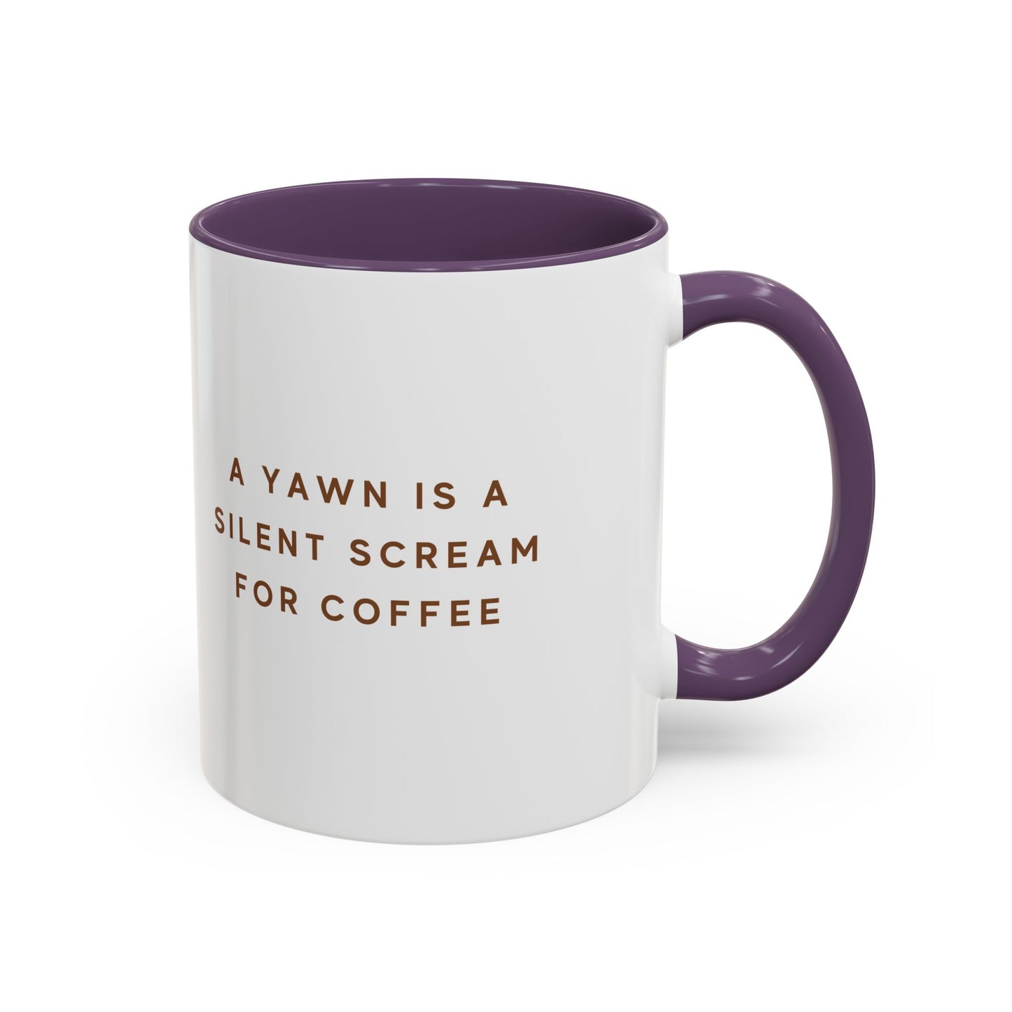 Coffee Lover's Accent Mug - Perfect for Home, Office, Gifts, or Birthdays, Funny Quote Mug, Unique Coffee Cup