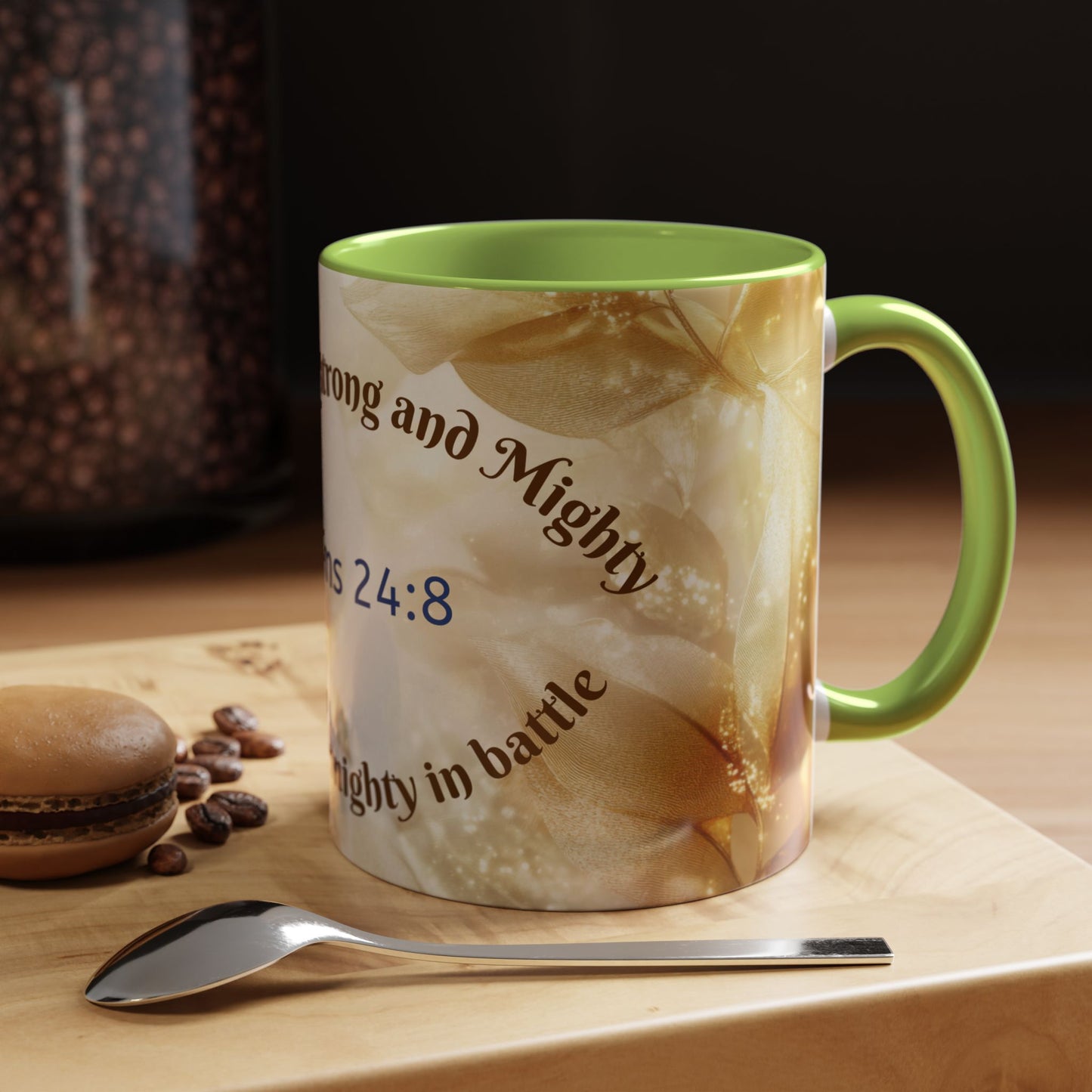 Inspirational Coffee Mug, Bible Verse Gift.