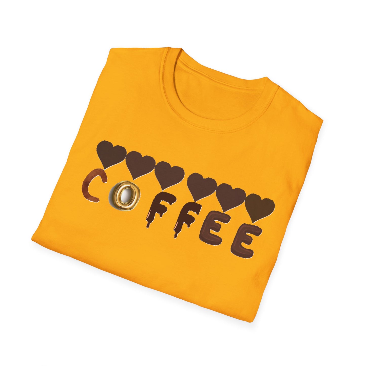 Coffee Lovers Unisex T-Shirt, Cute Coffee Graphic Tee, Gift for Coffee Enthusiasts, Casual Style, Everyday Wear