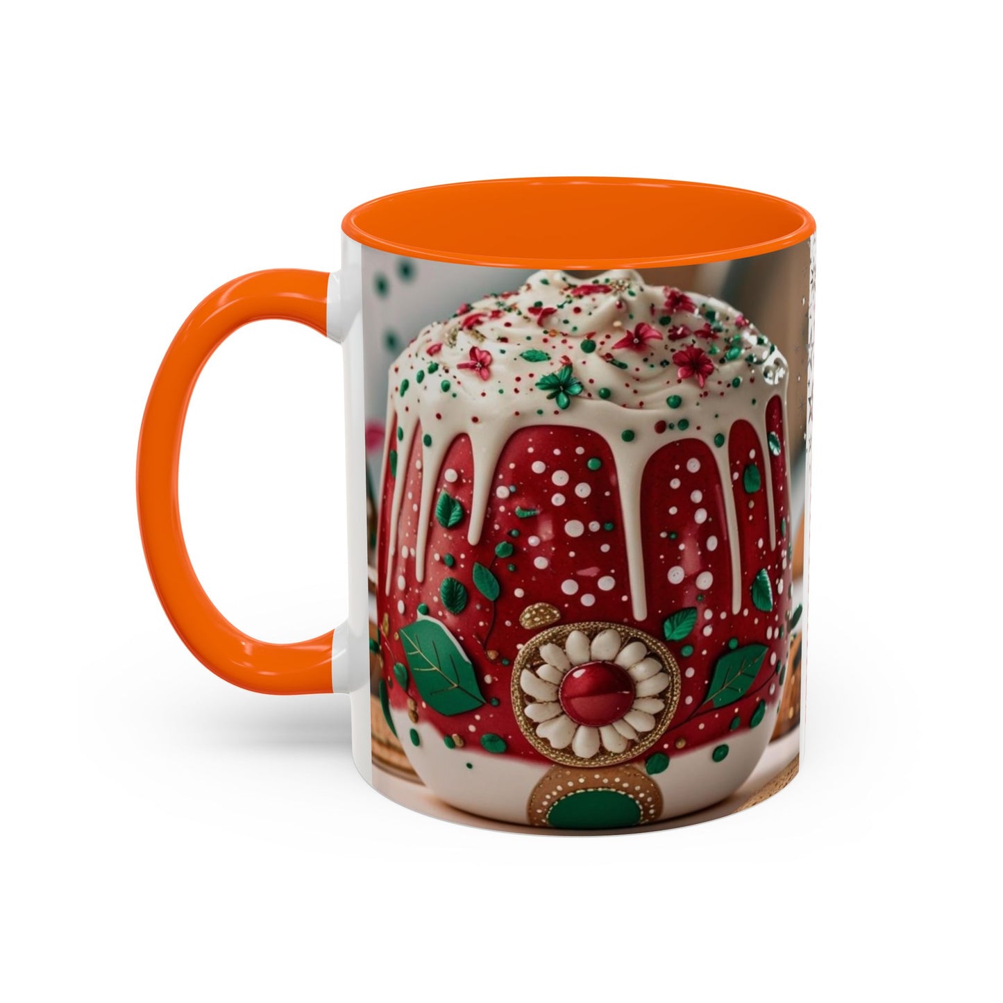 Festive Christmas Mug - Merry Christmas Design, Holiday Gift, Coffee Cup.