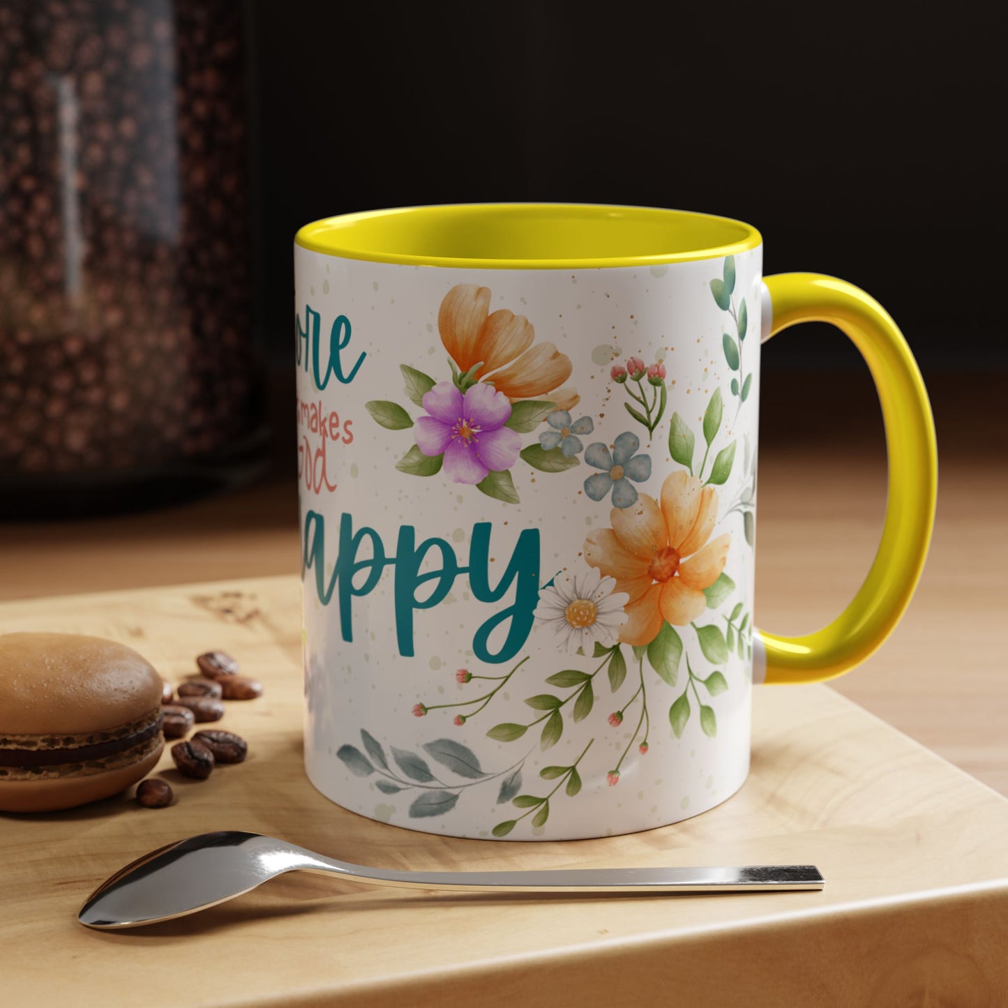Floral Inspirational Coffee Mug,