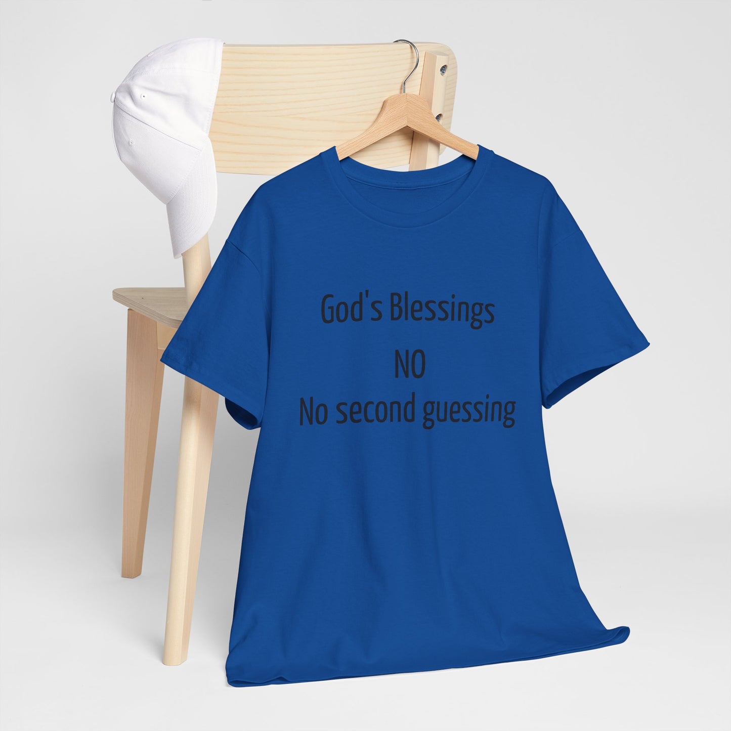 God's Blessing No Second Unisex Heavy Cotton Tee